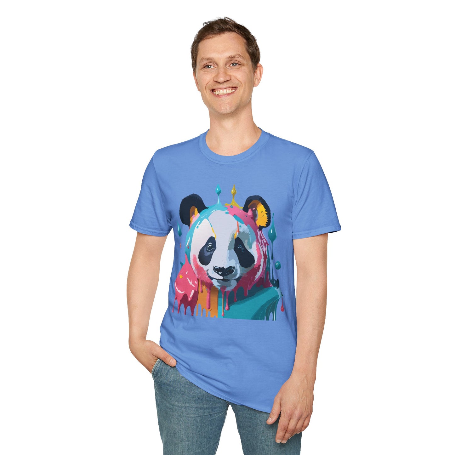Panda Shirt, T Shirt with Panda, Animal Shirt, Tee Shirt with Animals