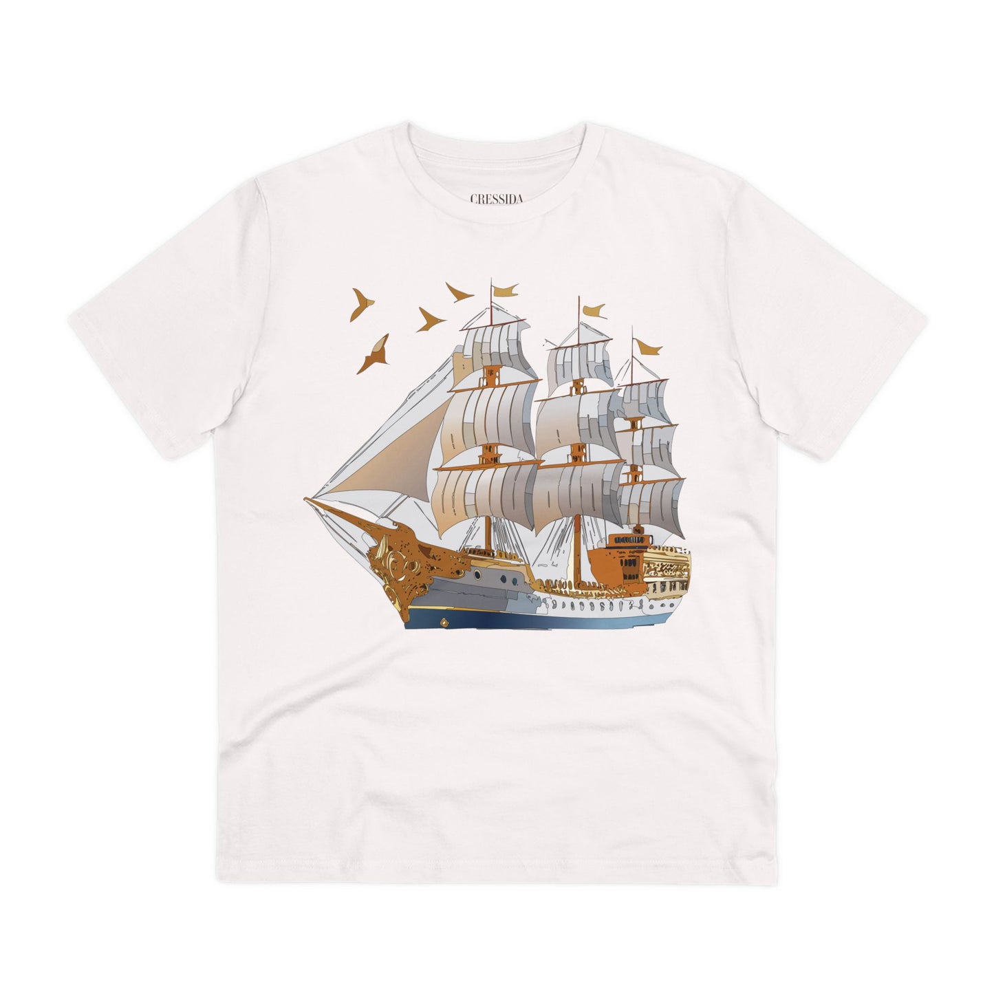 Organic T-shirt with Ship