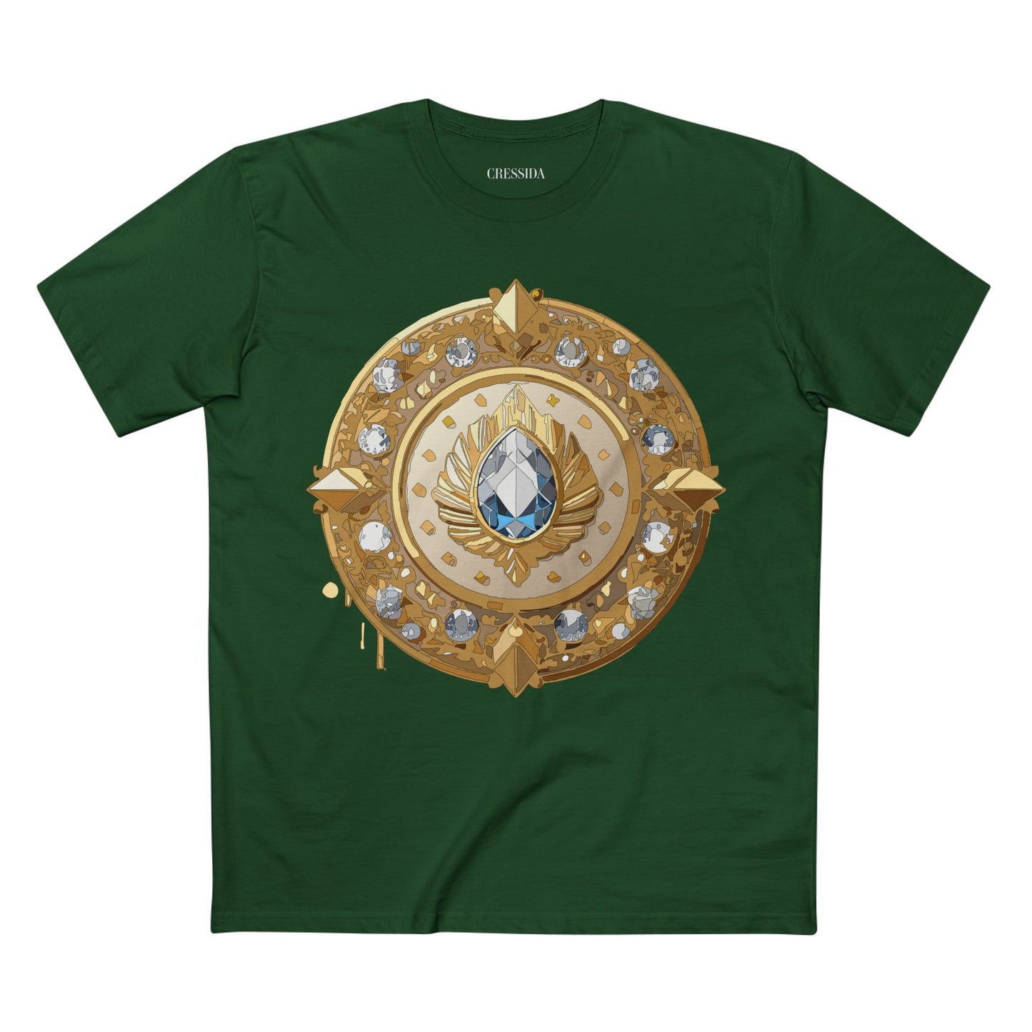 Medallion Shirt, Shirt with Medallion, Tee Shirt with Medal