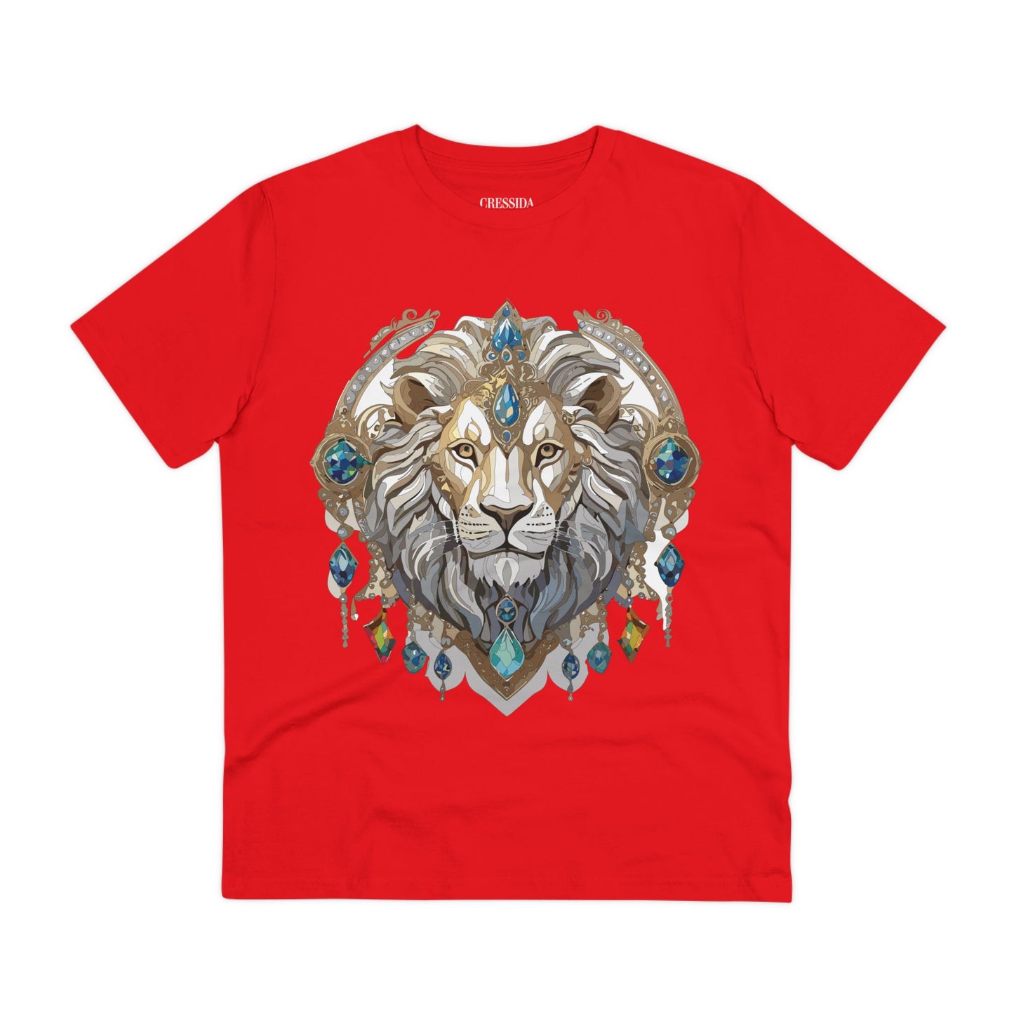 Organic T-shirt with Animals - Lion