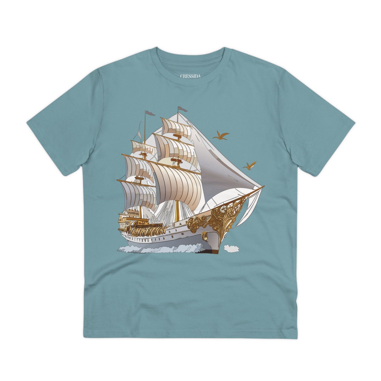 Organic T-shirt with Ship