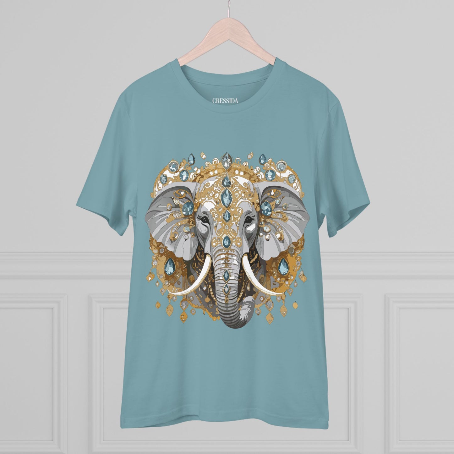 Organic T-shirt with Animals - Elephant