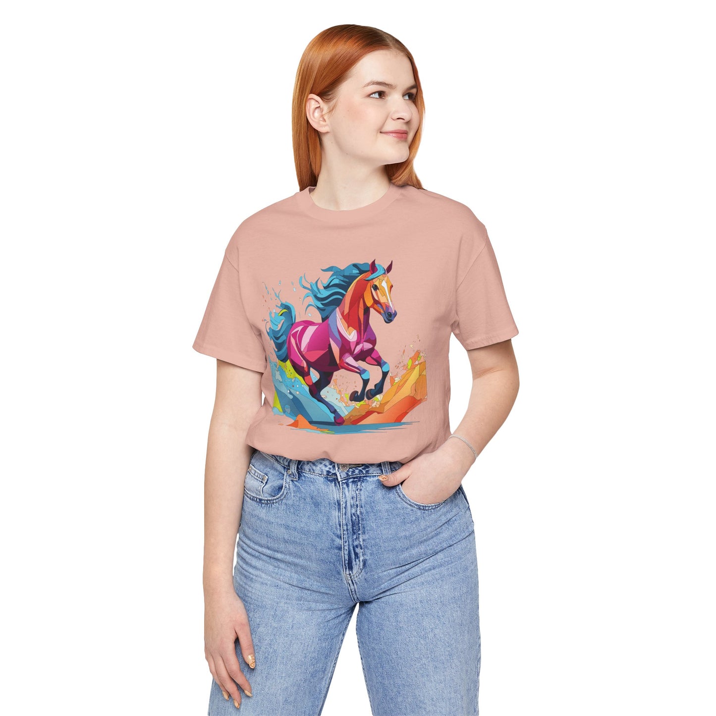 Unisex Animal Shirt, Tee Shirt with Animals, Art Design Tee Shirt, Wild Animals Shirt