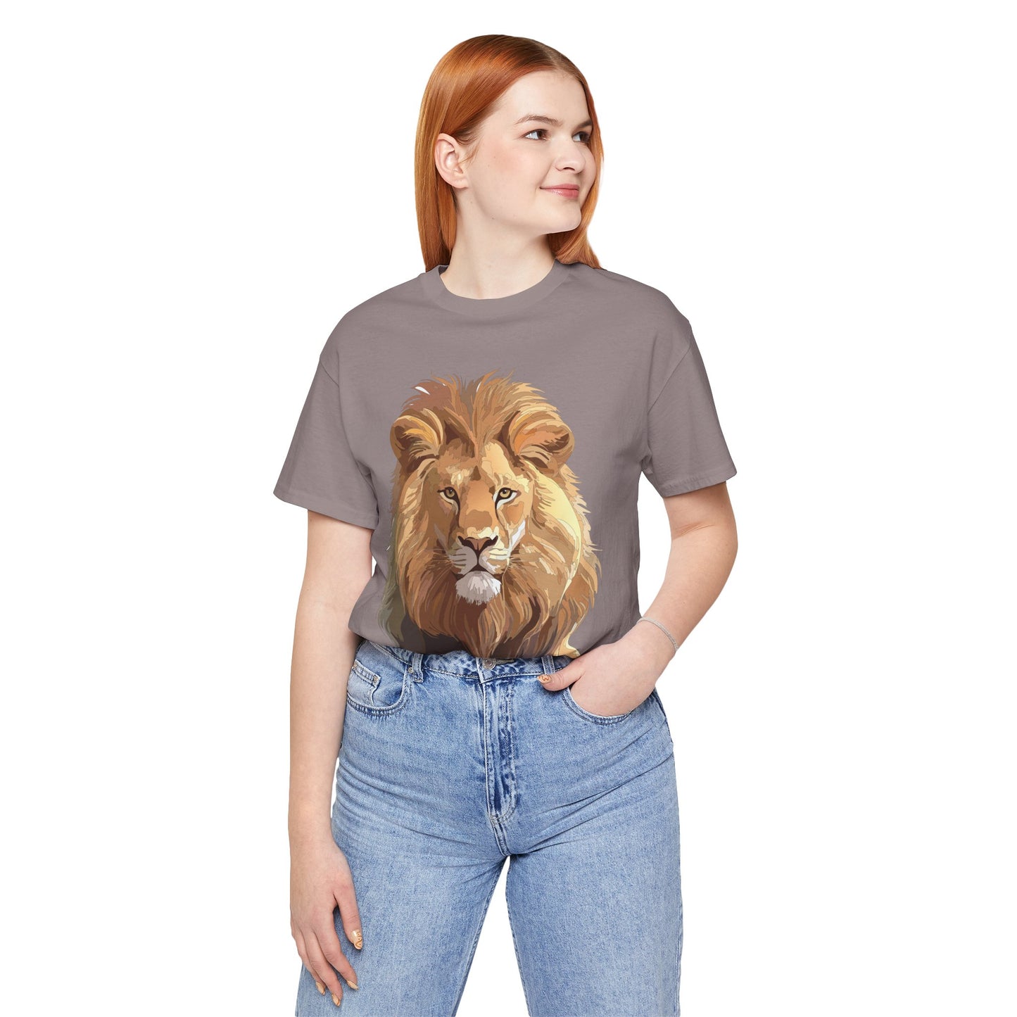 Unisex Animal Shirt, Tee Shirt with Animals, Art Design Tee Shirt, Wild Animals Shirt