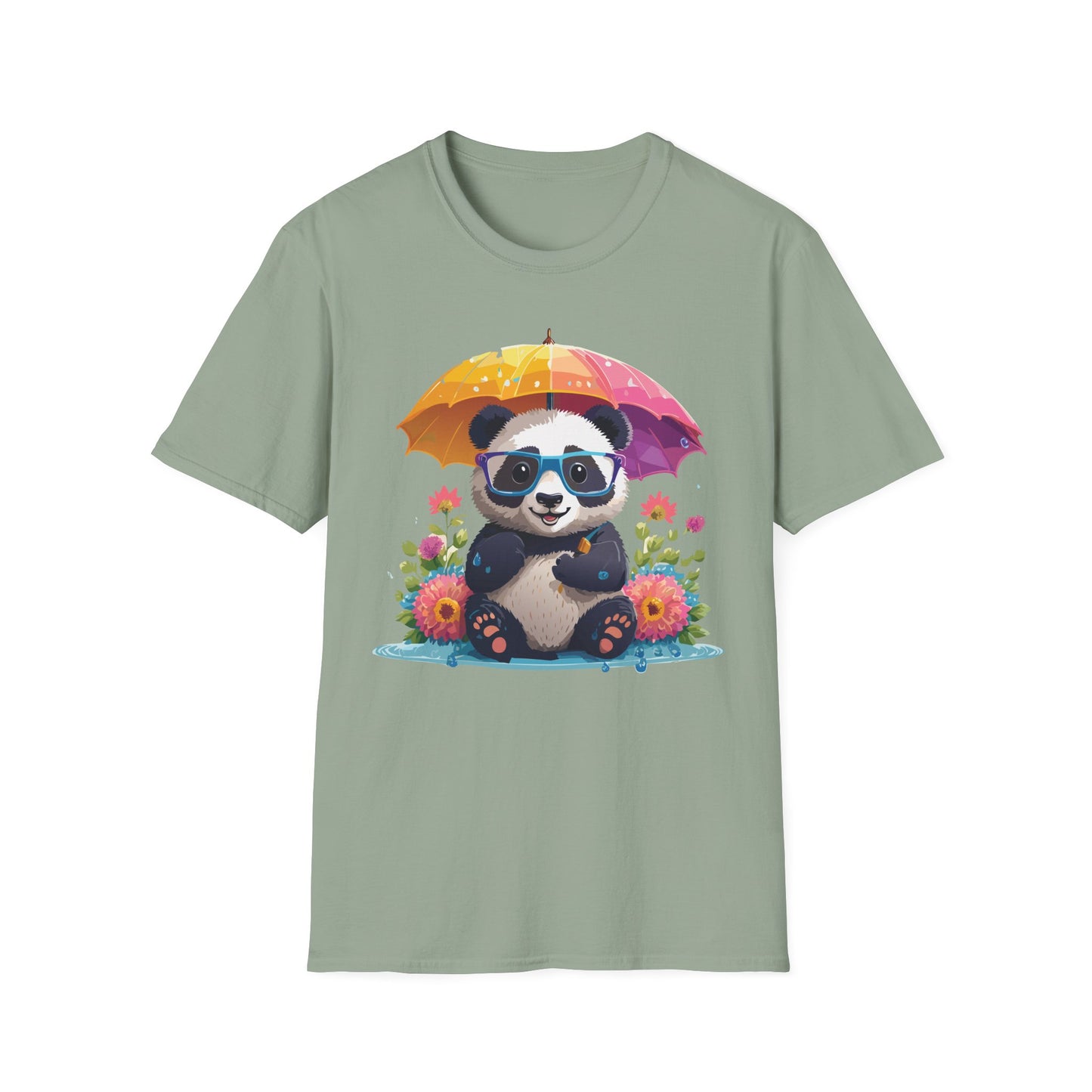 Panda Shirt, T Shirt with Panda, Animal Shirt, Tee Shirt with Animals