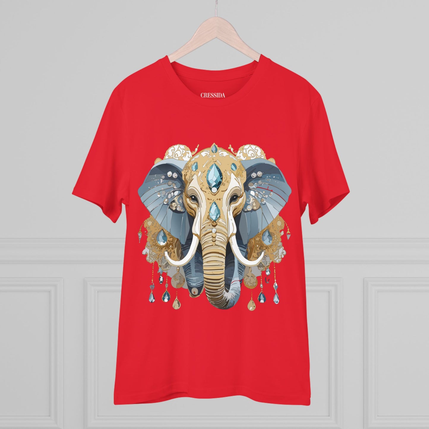 Organic T-shirt with Animals - Elephant