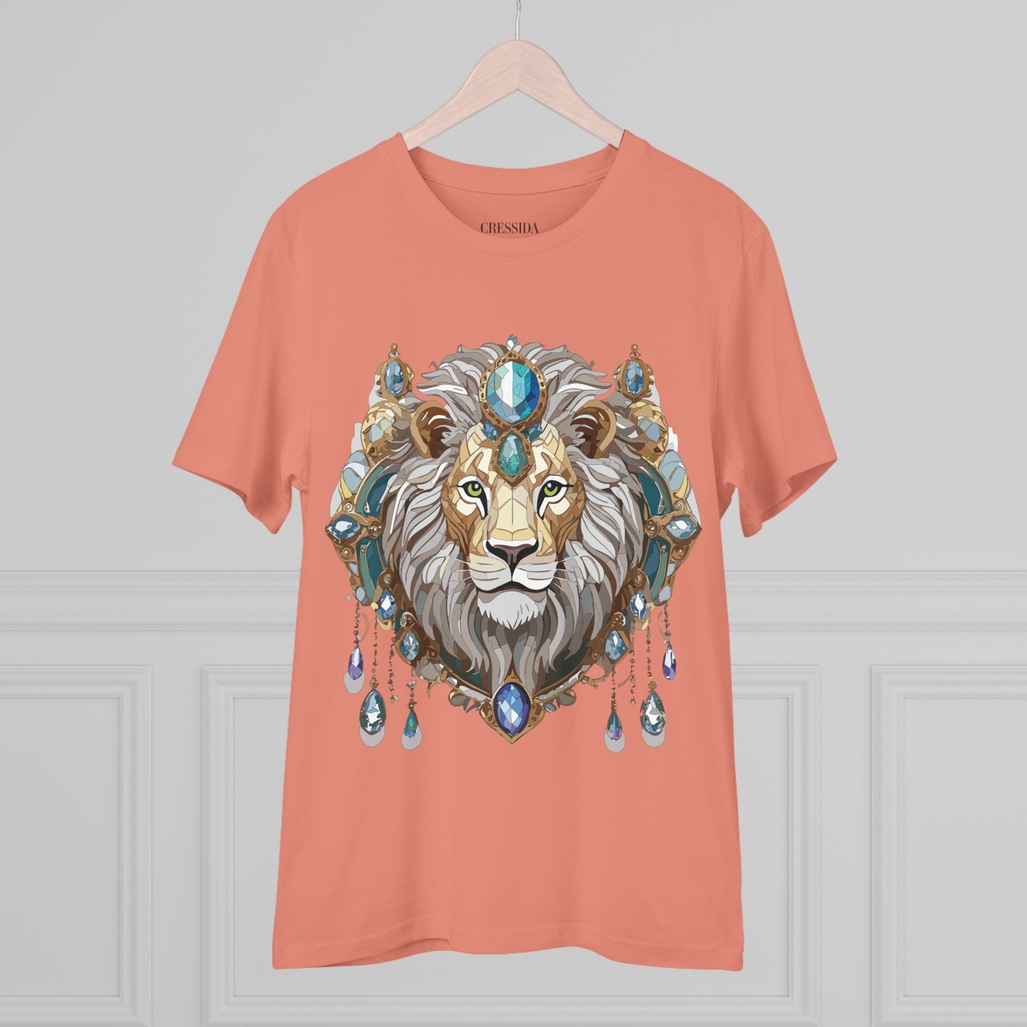 Organic T-shirt with Animals - Lion