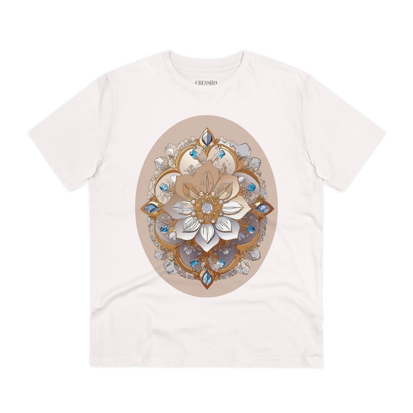 Organic T-shirt with Flower