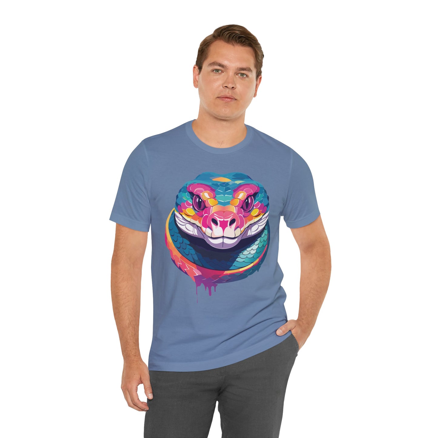 Unisex Animal Shirt, Tee Shirt with Animals, Art Design Tee Shirt, Wild Animals Shirt