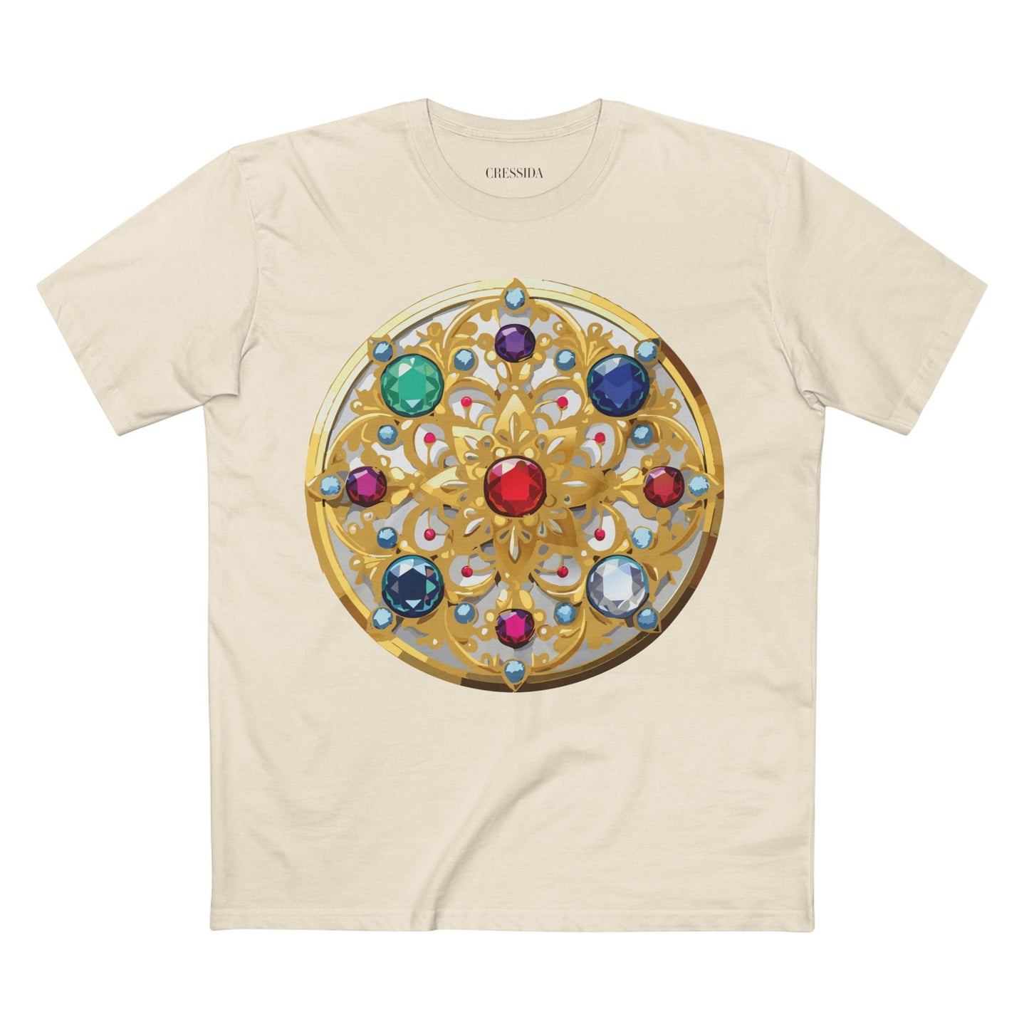 Medallion Shirt, Shirt with Medallion, Tee Shirt with Medal