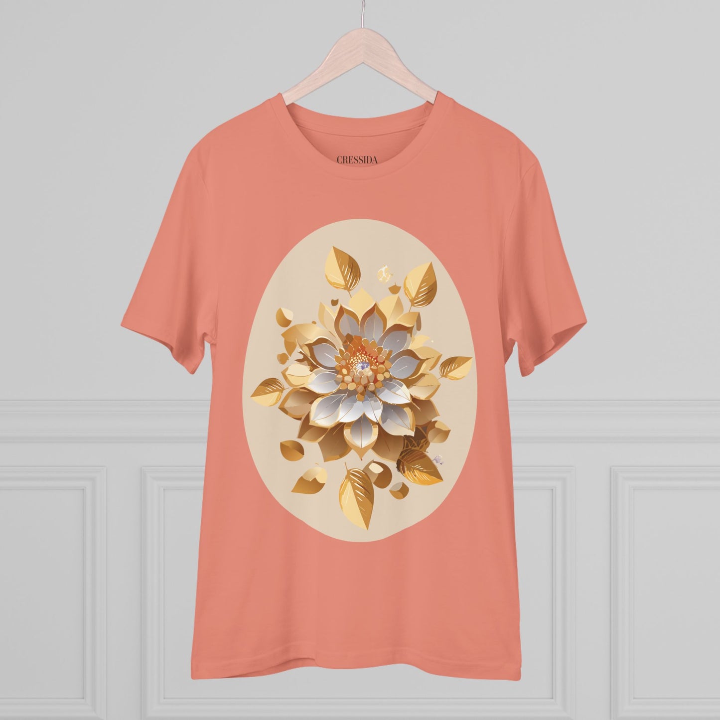 Organic T-shirt with Flower