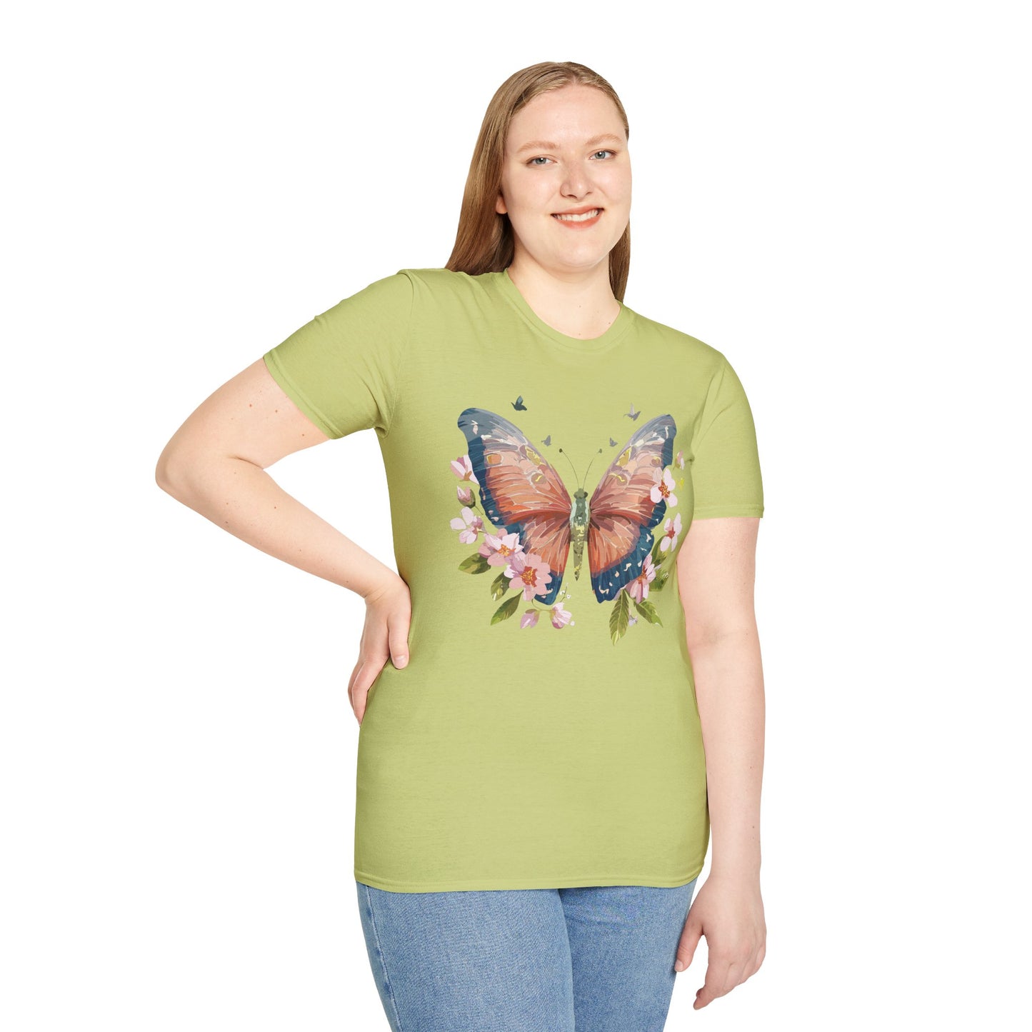 Butterfly Shirt, T Shirt with Butterfly, Monarch Shirt