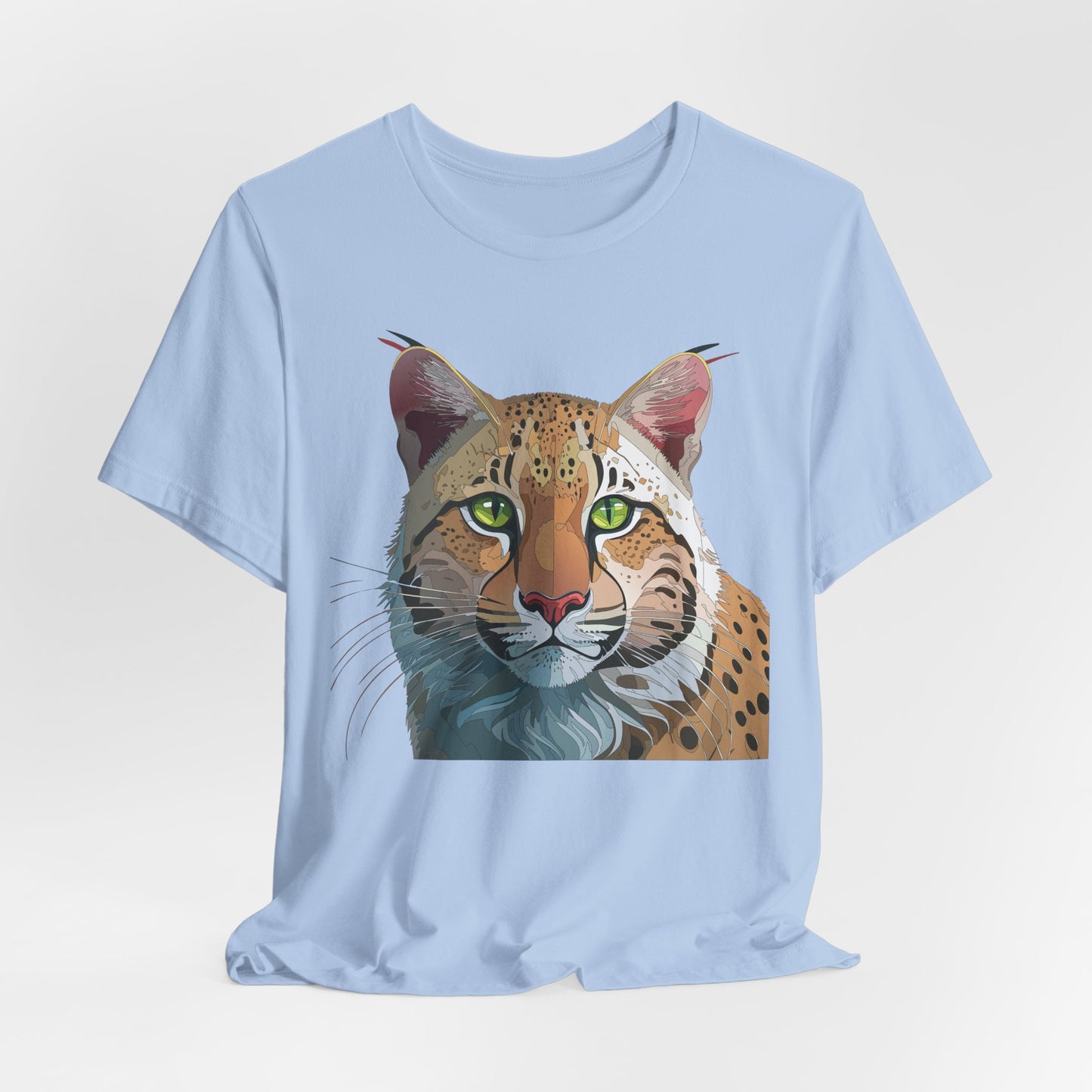 Unisex Animal Shirt, Tee Shirt with Animals, Art Design Tee Shirt, Wild Animals Shirt