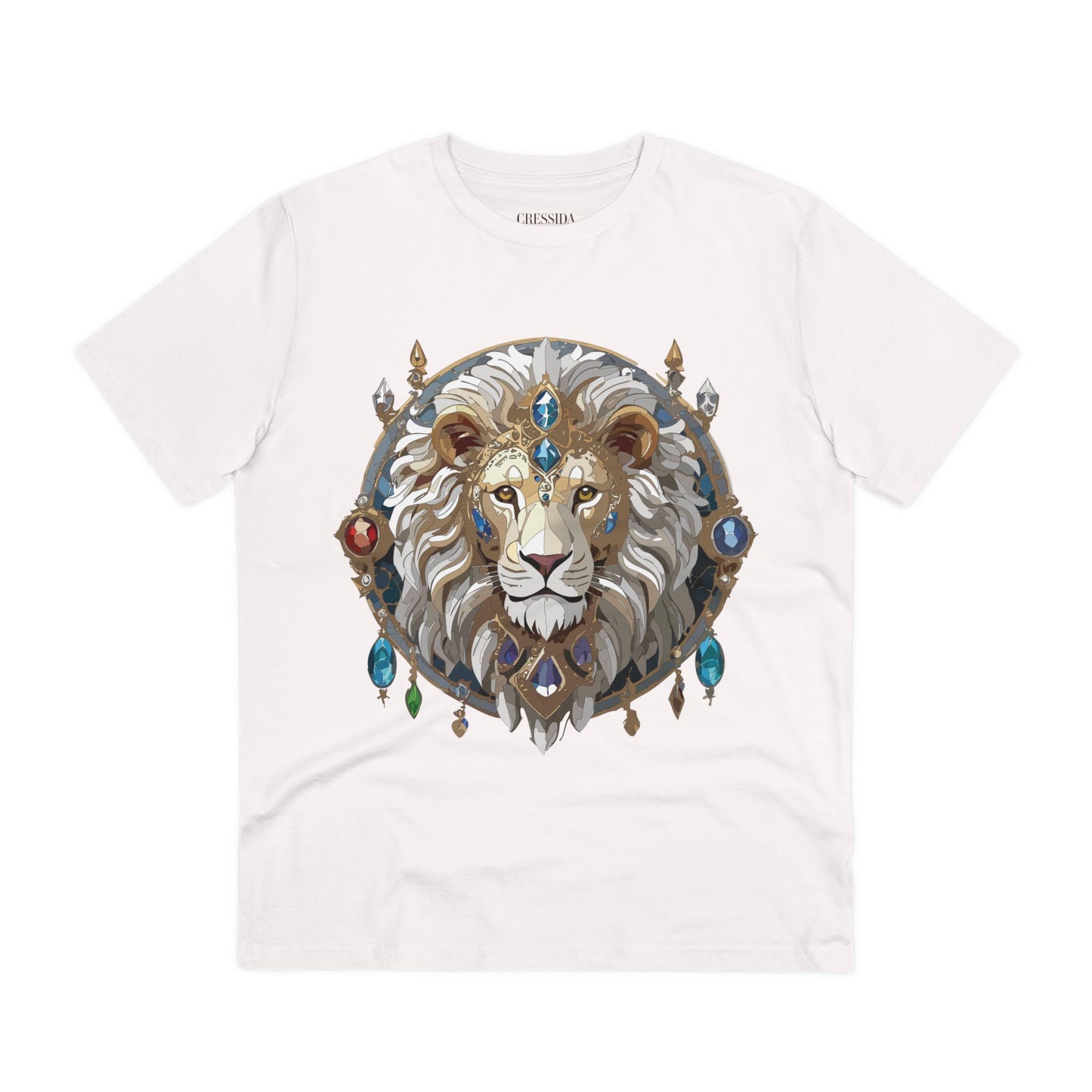 Organic T-shirt with Animals - Lion