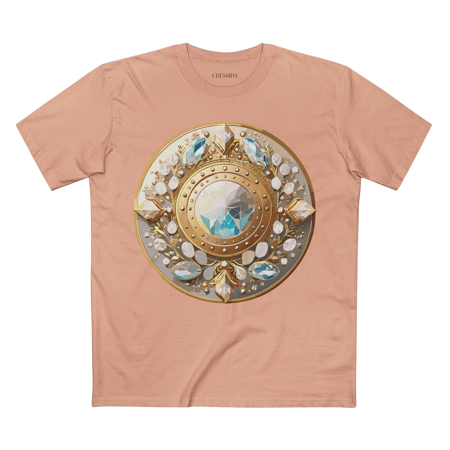 Medallion Shirt, Shirt with Medallion, Tee Shirt with Medal