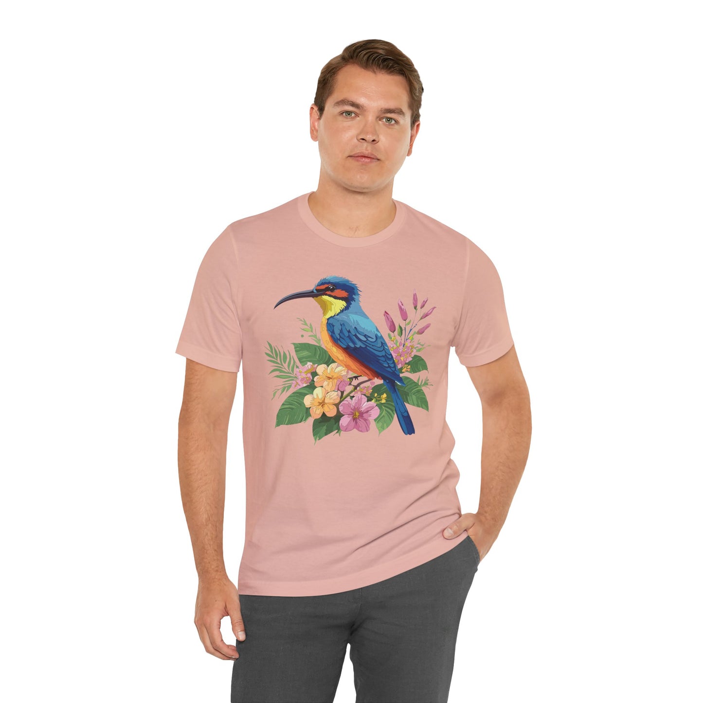 Unisex Animal Shirt, Tee Shirt with Animals, Art Design Tee Shirt, Wild Animals Shirt