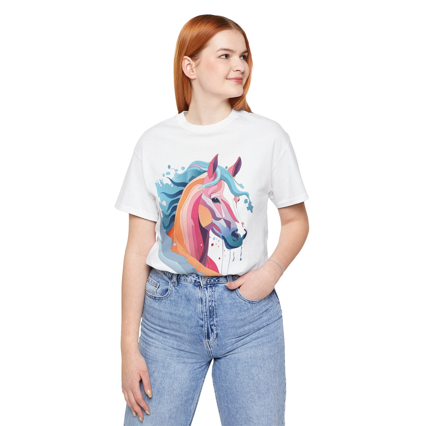 Unisex Animal Shirt, Tee Shirt with Animals, Art Design Tee Shirt, Wild Animals Shirt
