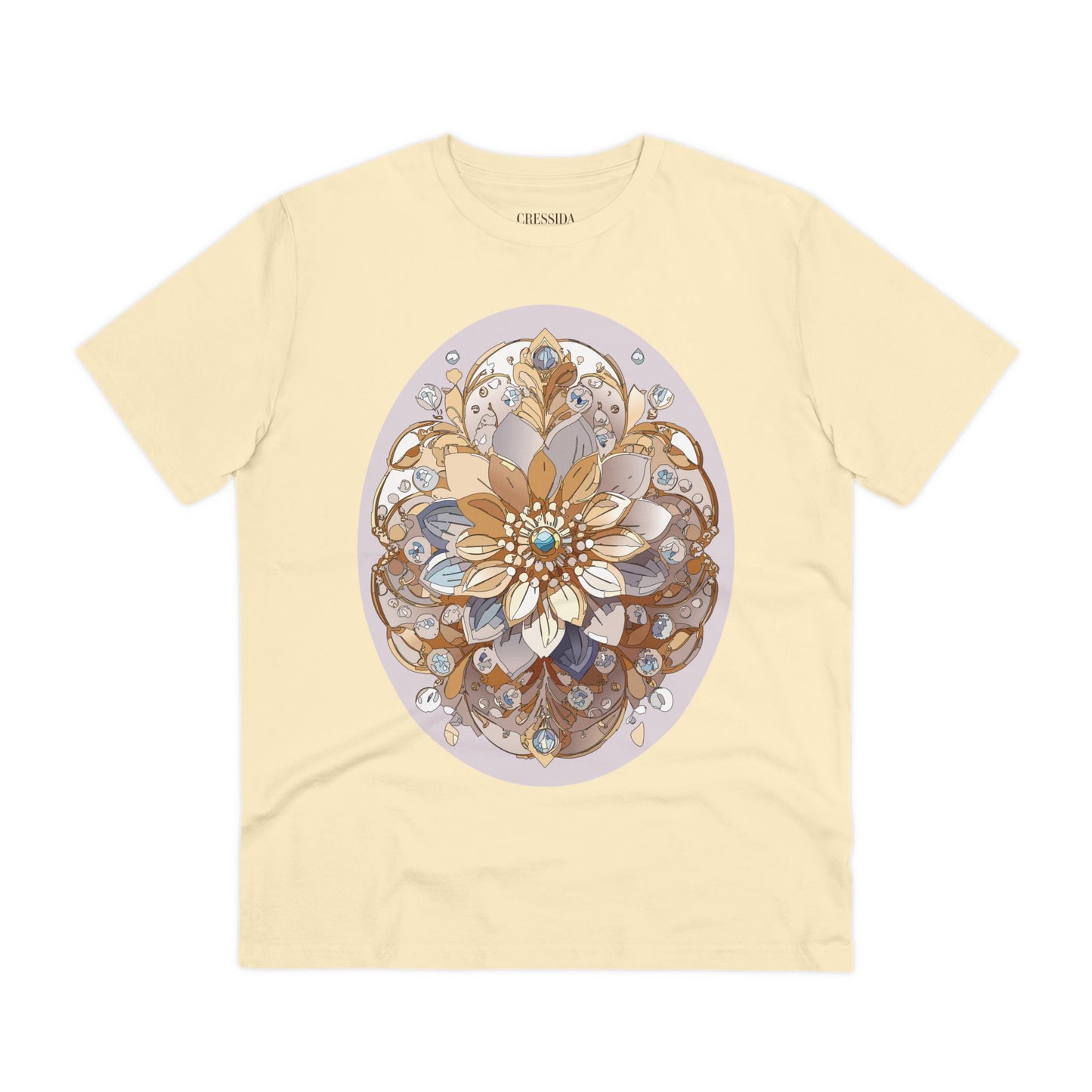 Organic T-shirt with Flower