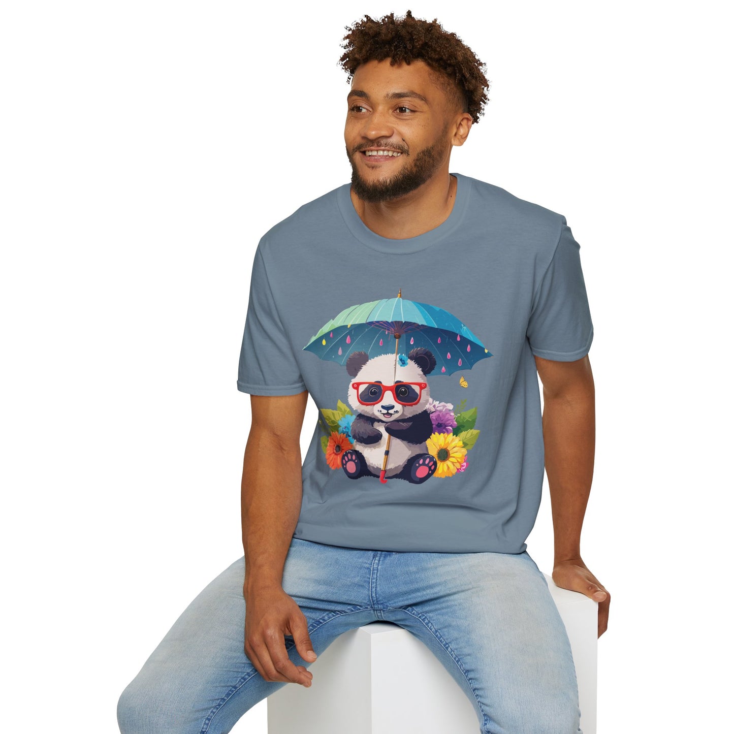 Panda Shirt, T Shirt with Panda, Animal Shirt, Tee Shirt with Animals
