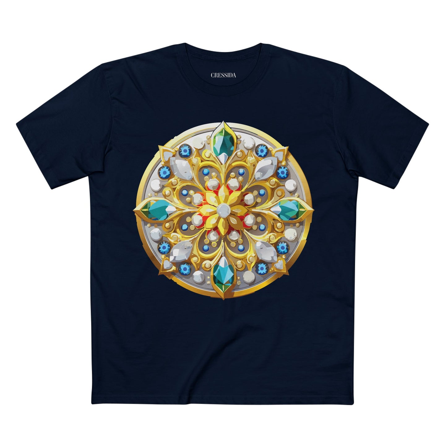 Medallion Shirt, Shirt with Medallion, Tee Shirt with Medal