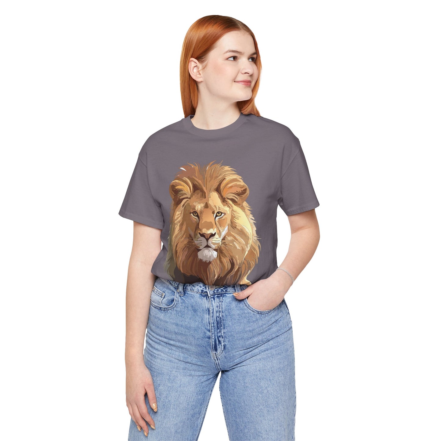 Unisex Animal Shirt, Tee Shirt with Animals, Art Design Tee Shirt, Wild Animals Shirt