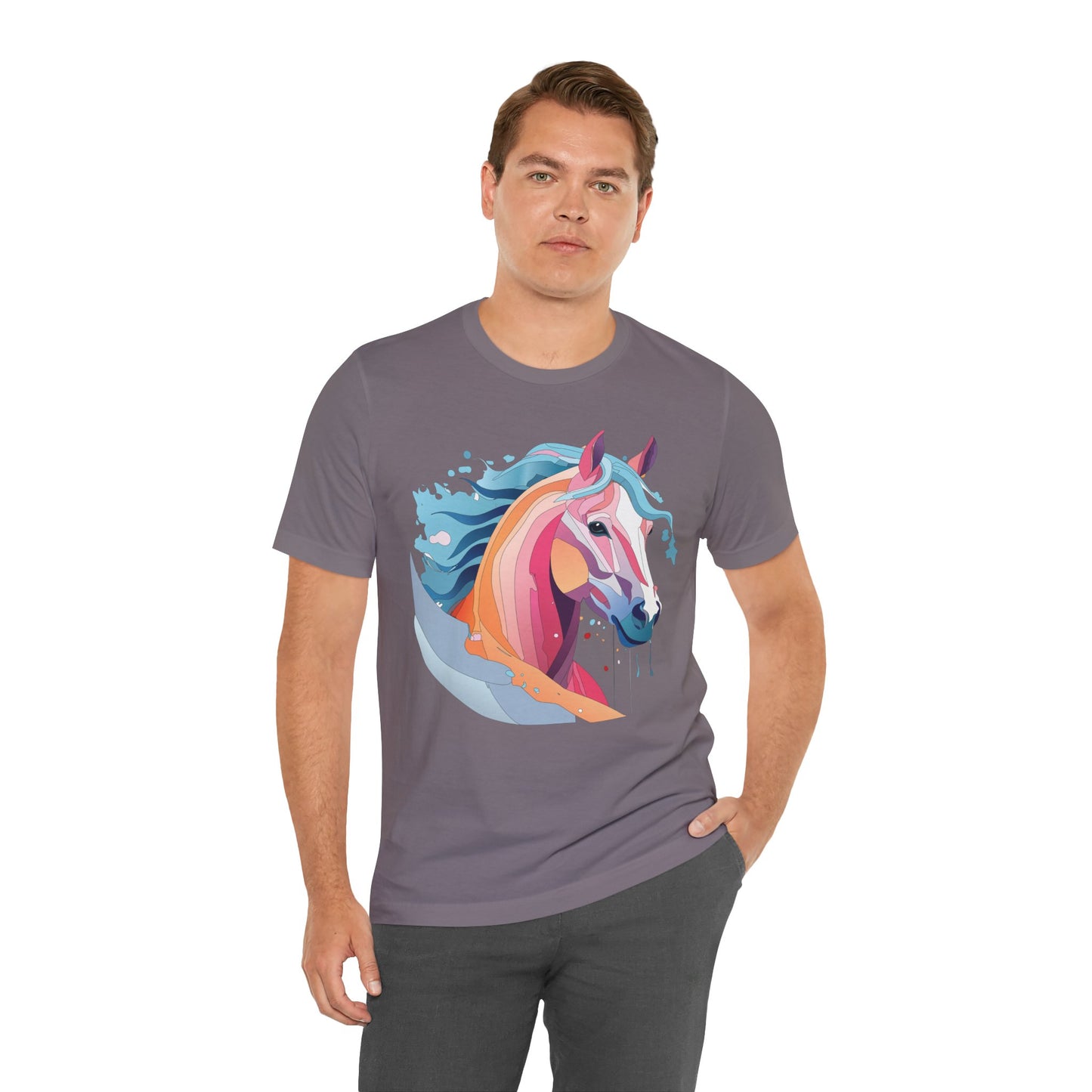 Unisex Animal Shirt, Tee Shirt with Animals, Art Design Tee Shirt, Wild Animals Shirt