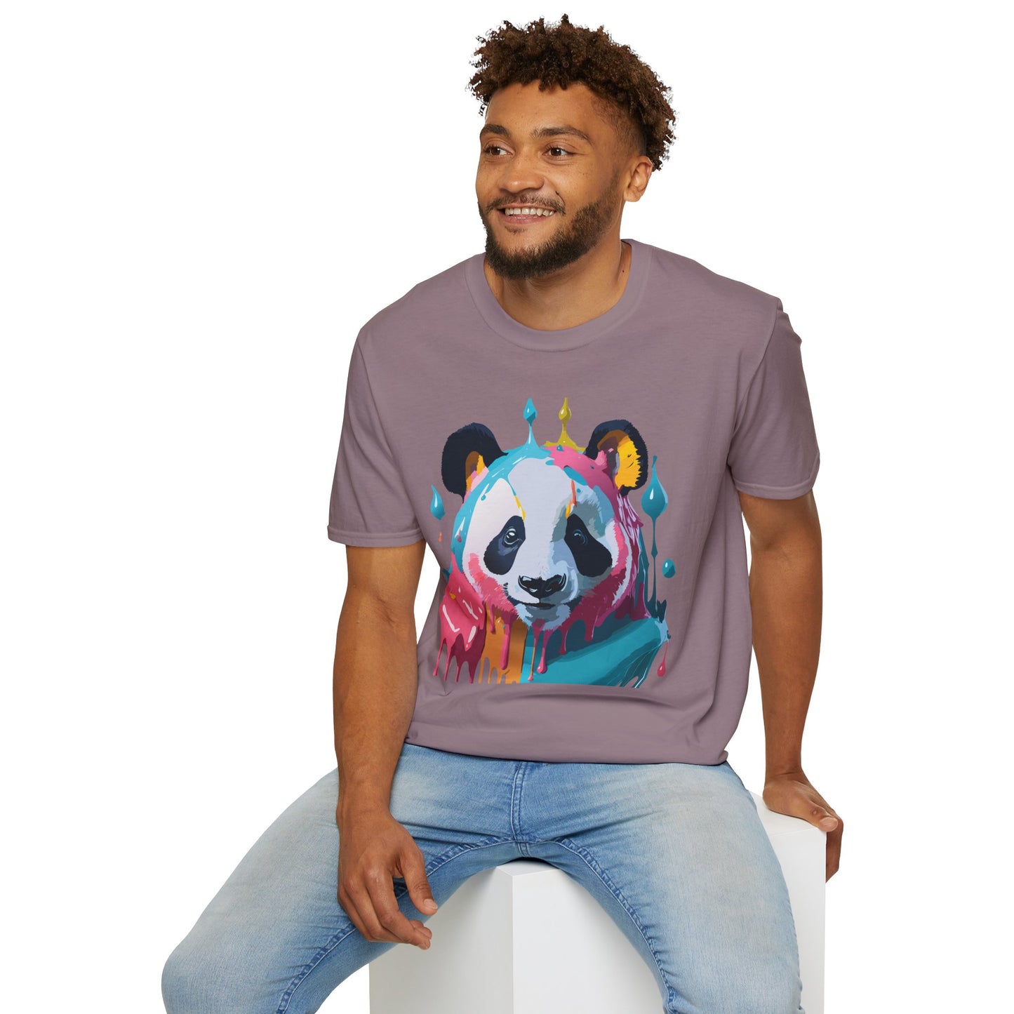 Panda Shirt, T Shirt with Panda, Animal Shirt, Tee Shirt with Animals