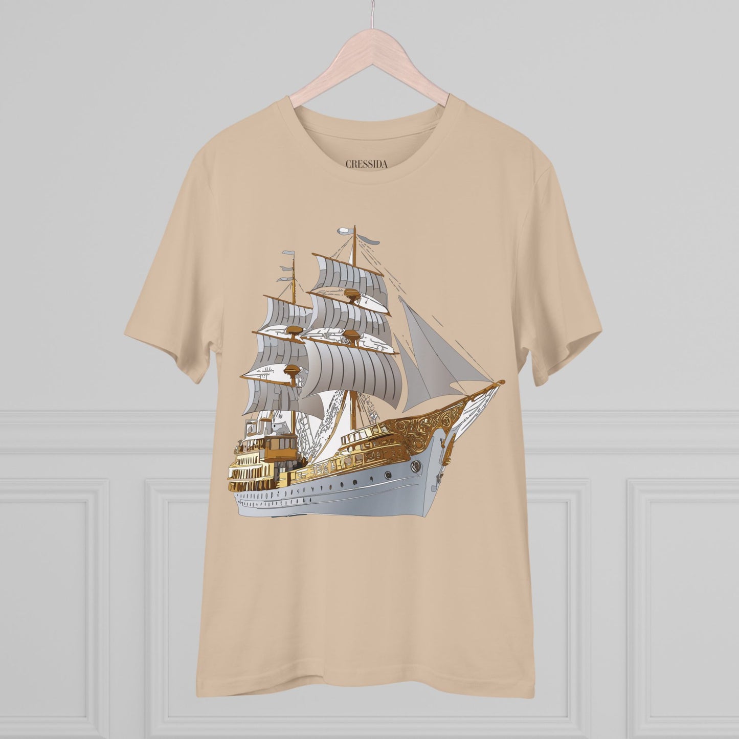 Organic T-shirt with Ship