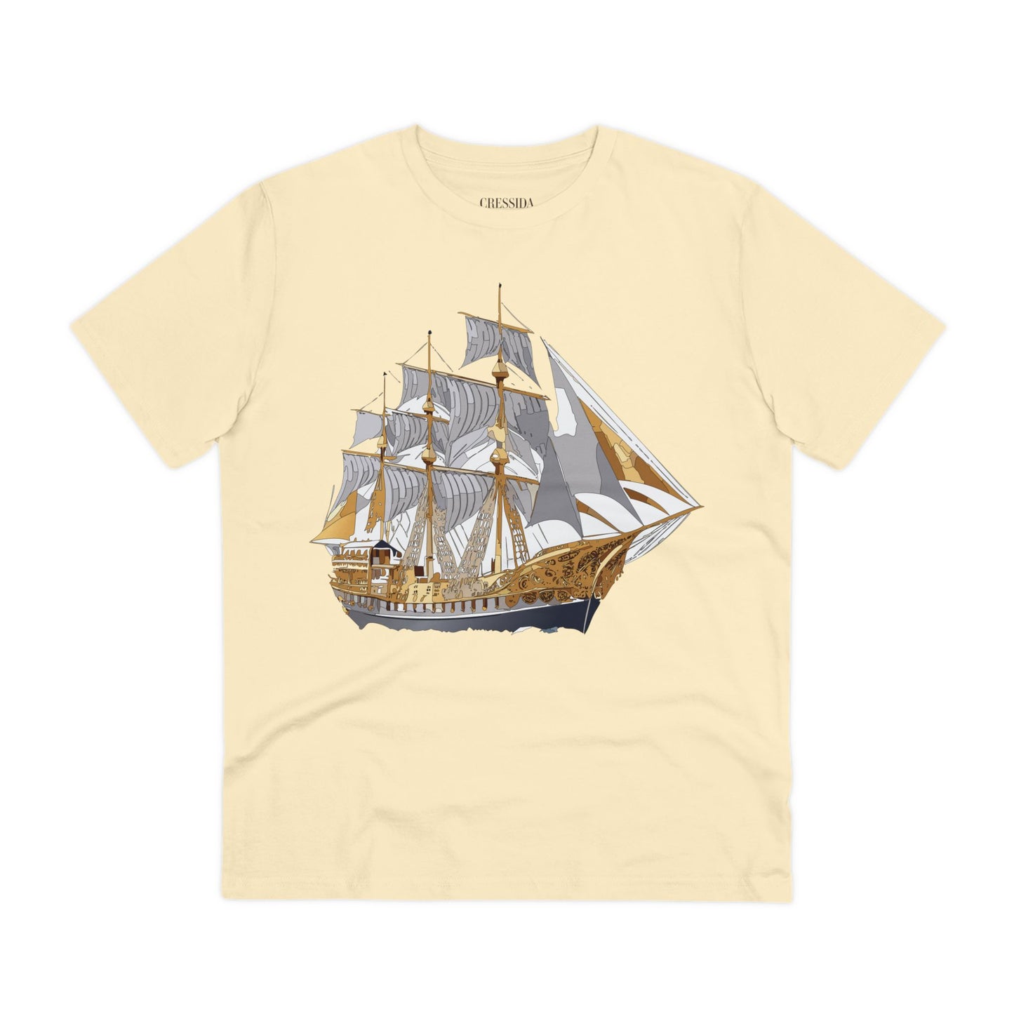 Organic T-shirt with Ship