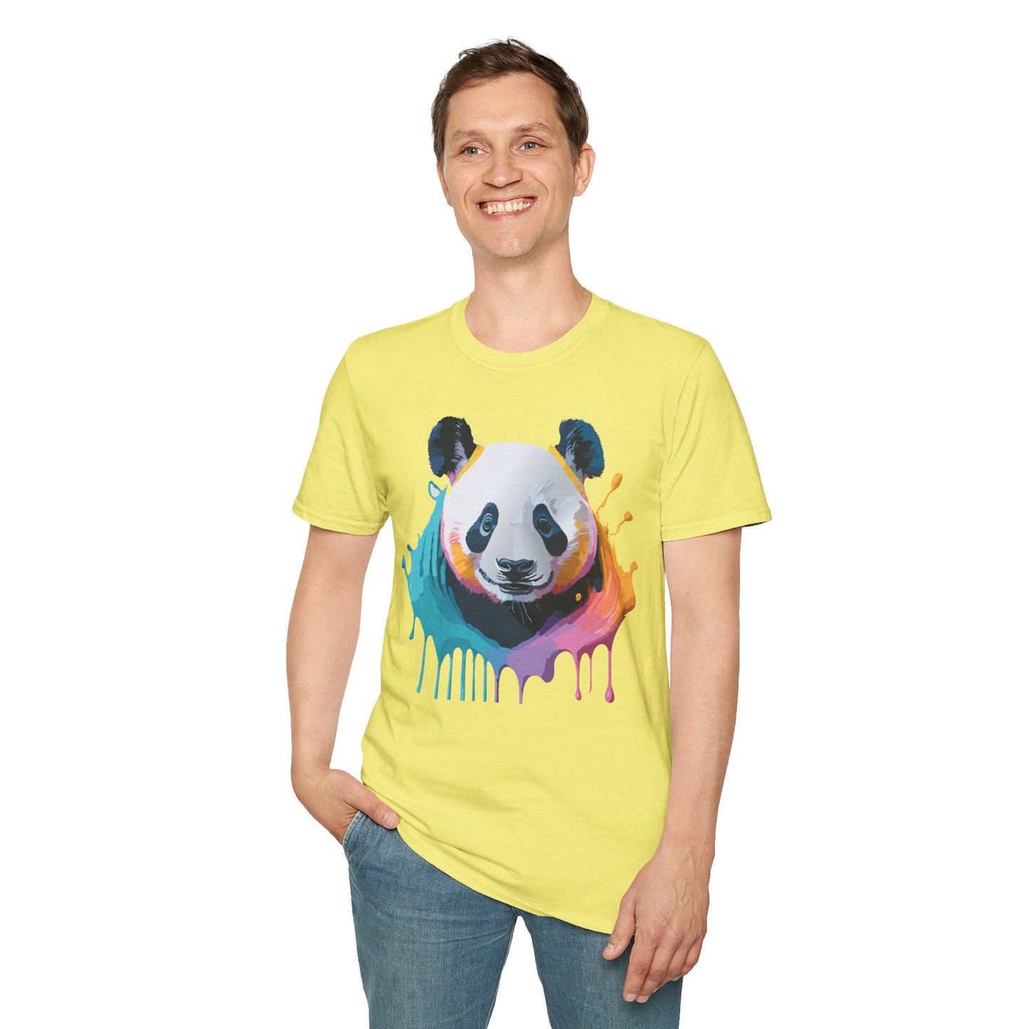 Panda Shirt, T Shirt with Panda, Animal Shirt, Tee Shirt with Animals