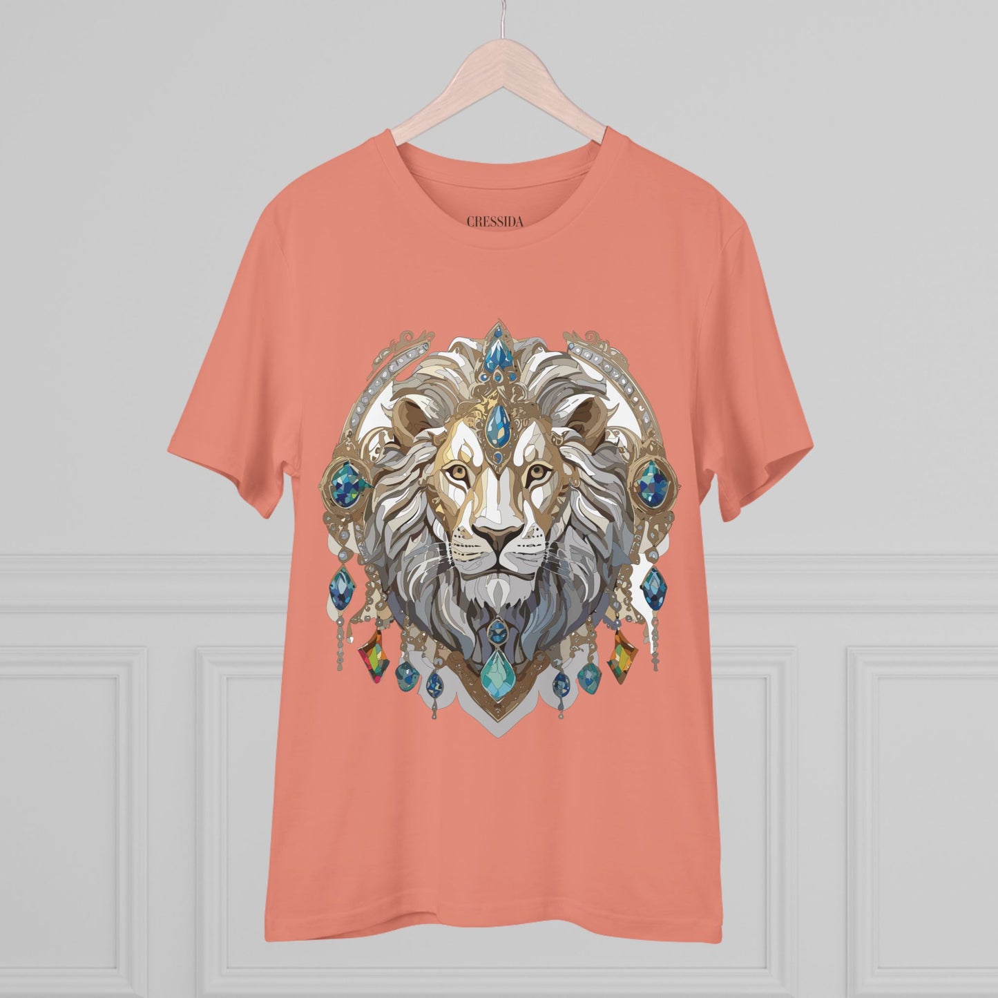 Organic T-shirt with Animals - Lion