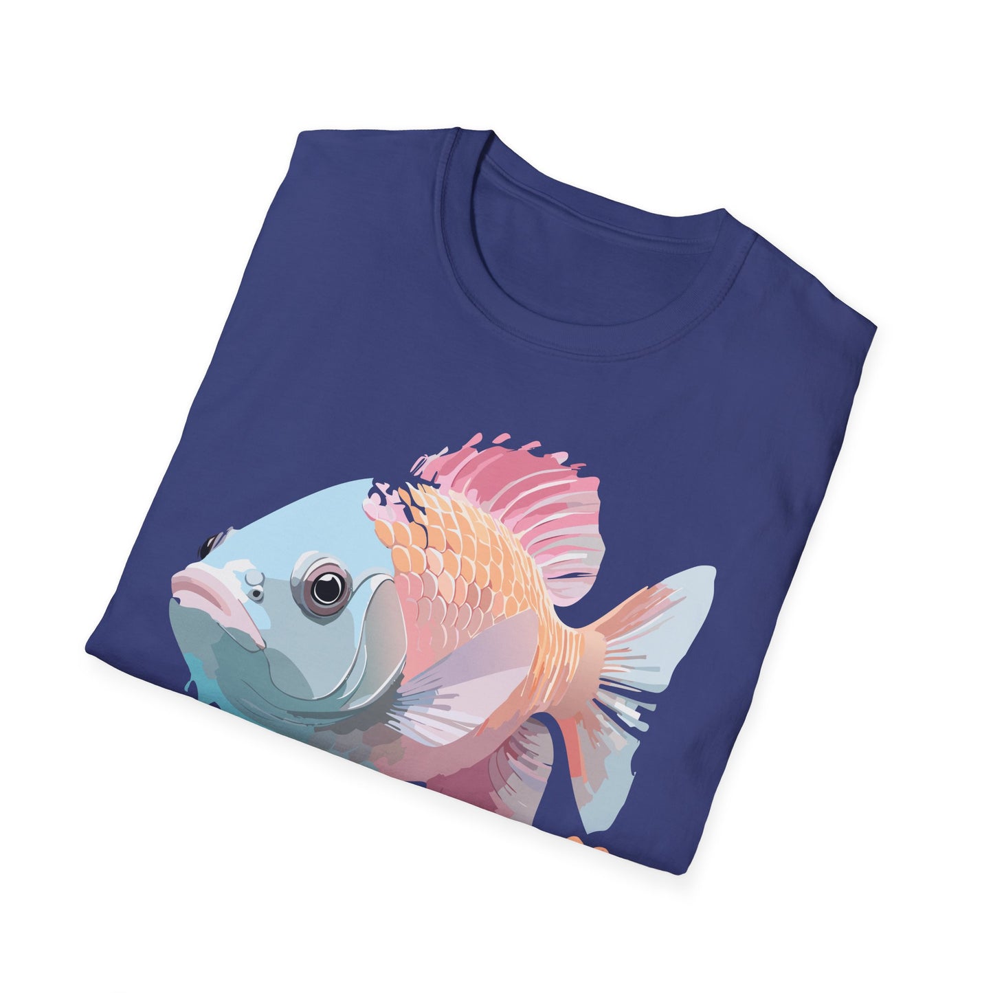 Copy of Fish Art Design Shirt, T Shirt with Fish, Graphic Shirt, Tee Shirt with Graphic Design, Shirt with Fish Graphic Art