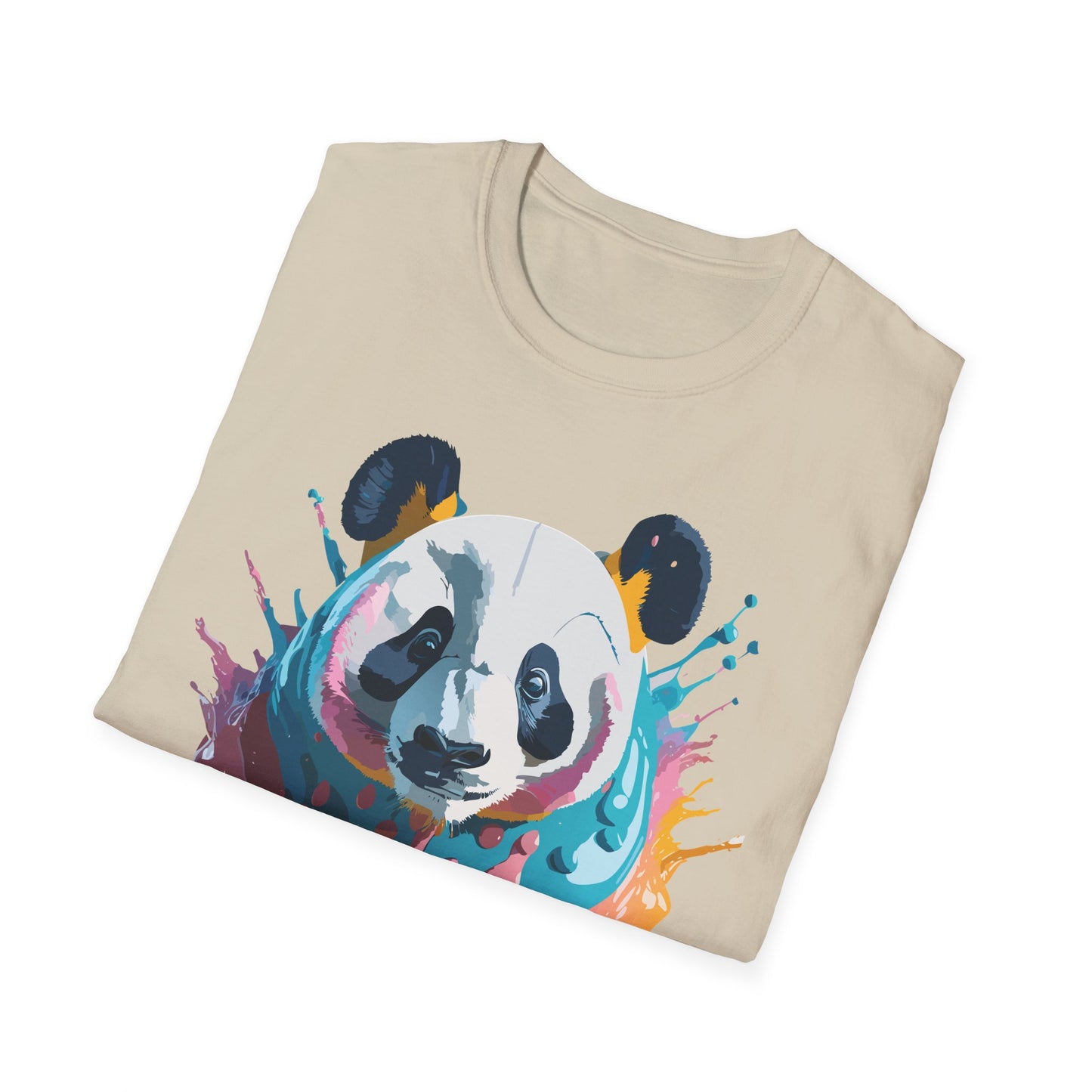 Panda Shirt, T Shirt with Panda, Animal Shirt, Tee Shirt with Animals