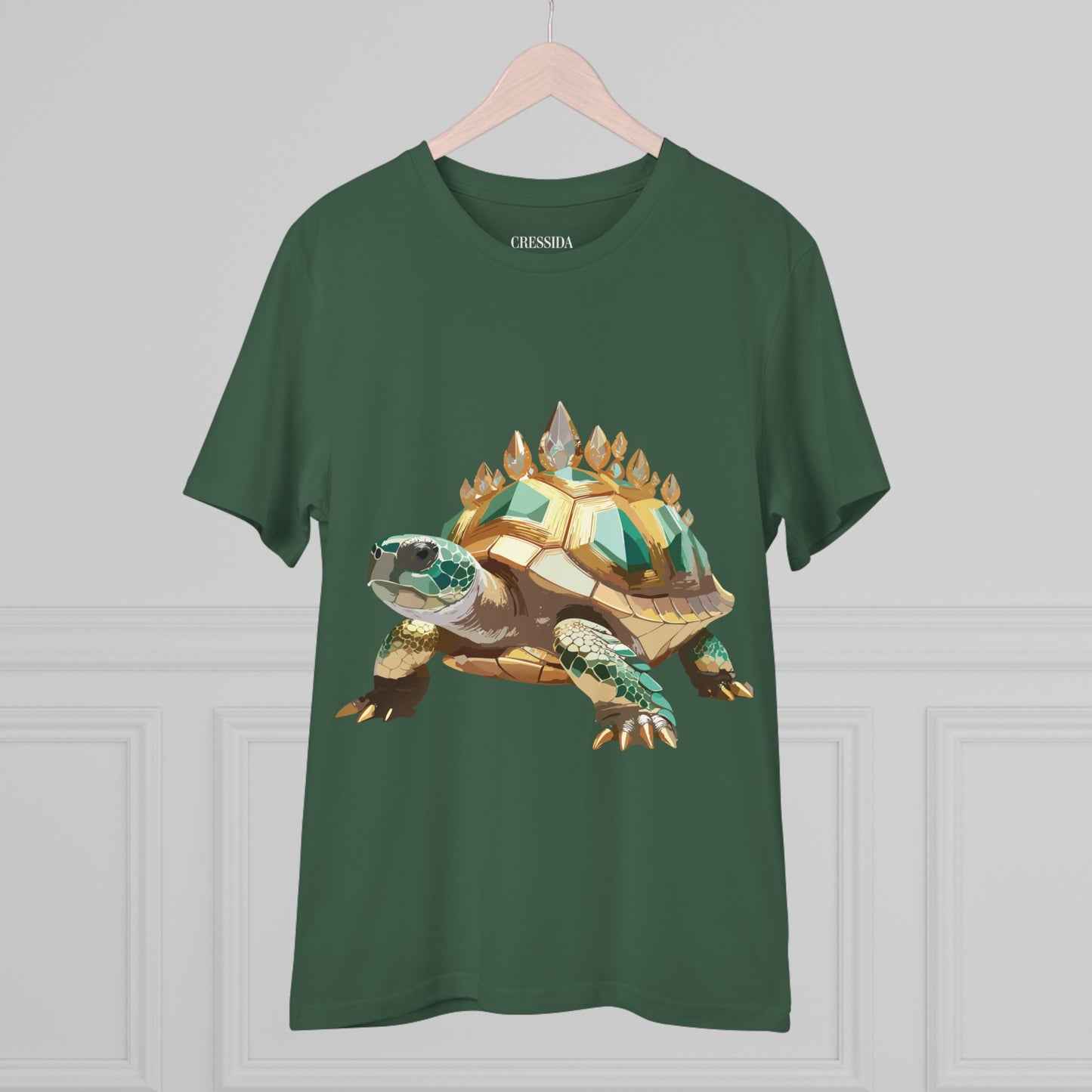 Organic T-shirt with Animals - Turtle