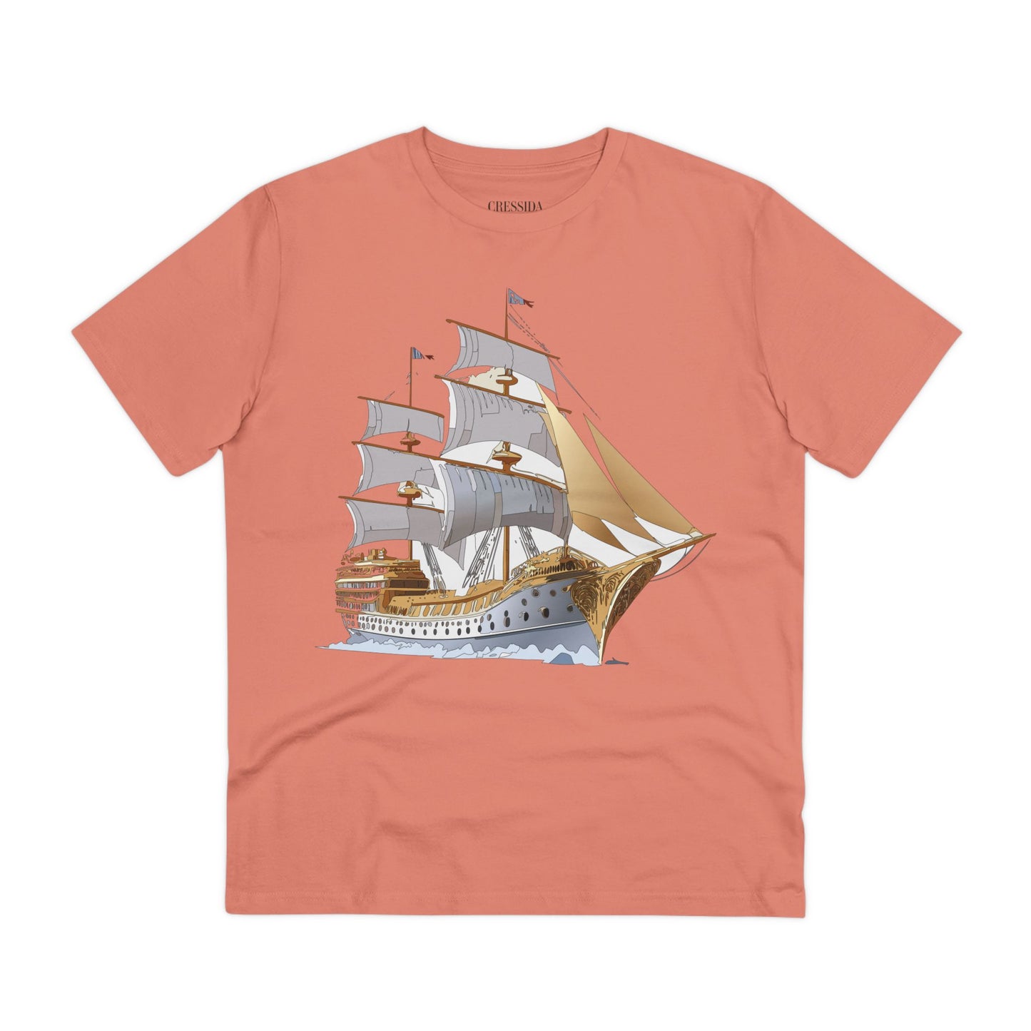 Organic T-shirt with Ship