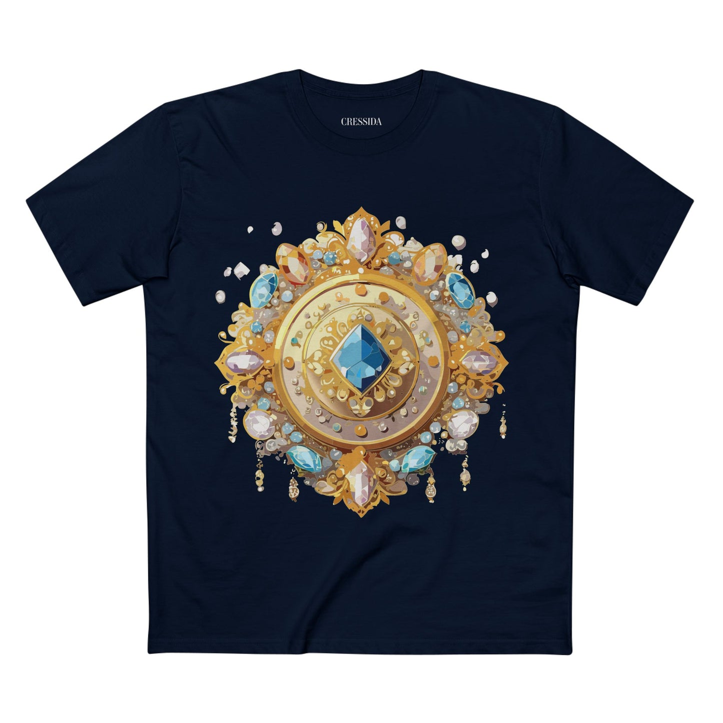 Medallion Shirt, Shirt with Medallion, Tee Shirt with Medal