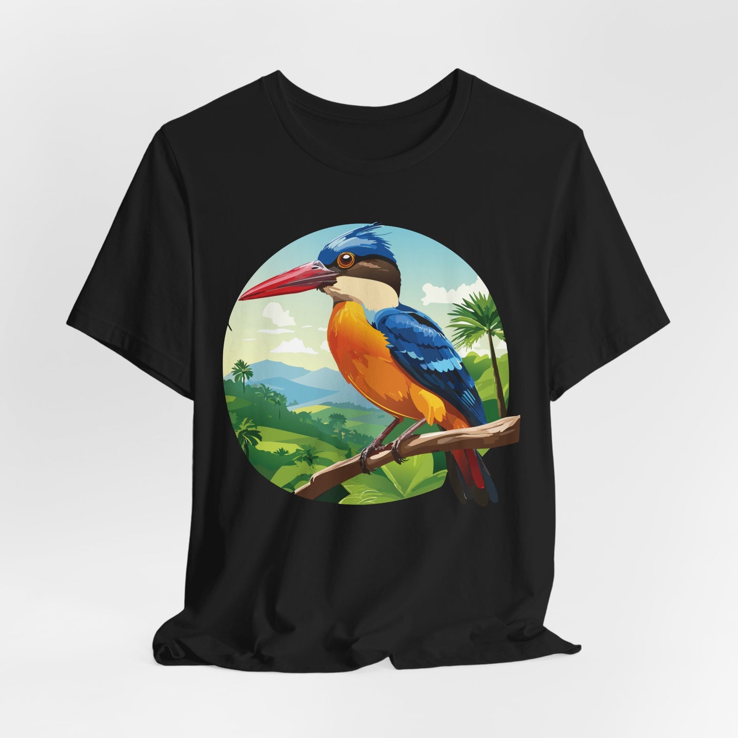 Unisex Animal Shirt, Tee Shirt with Animals, Art Design Tee Shirt, Wild Animals Shirt