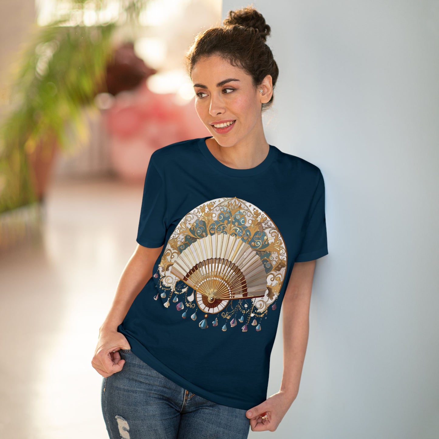 Organic T-shirt with Fan