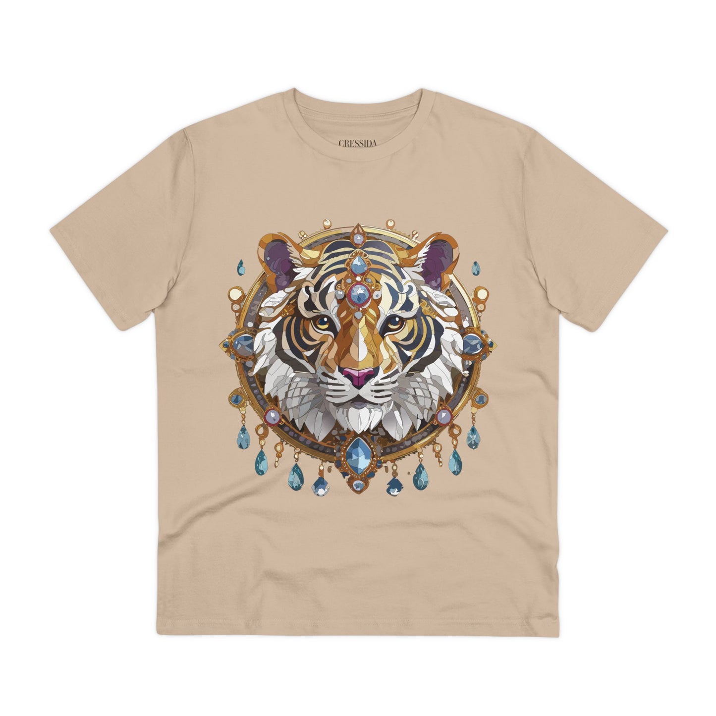 Organic T-shirt with Animals - Tiger