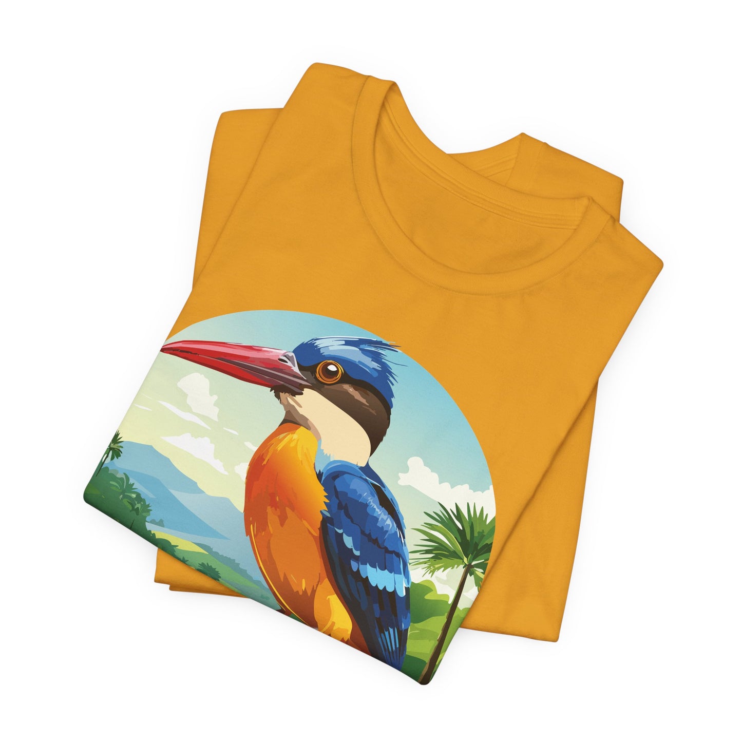 Unisex Animal Shirt, Tee Shirt with Animals, Art Design Tee Shirt, Wild Animals Shirt