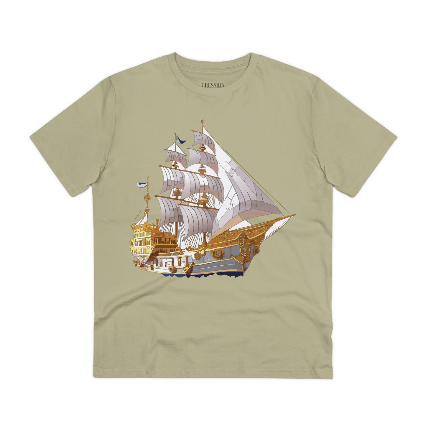 Organic T-shirt with Ship