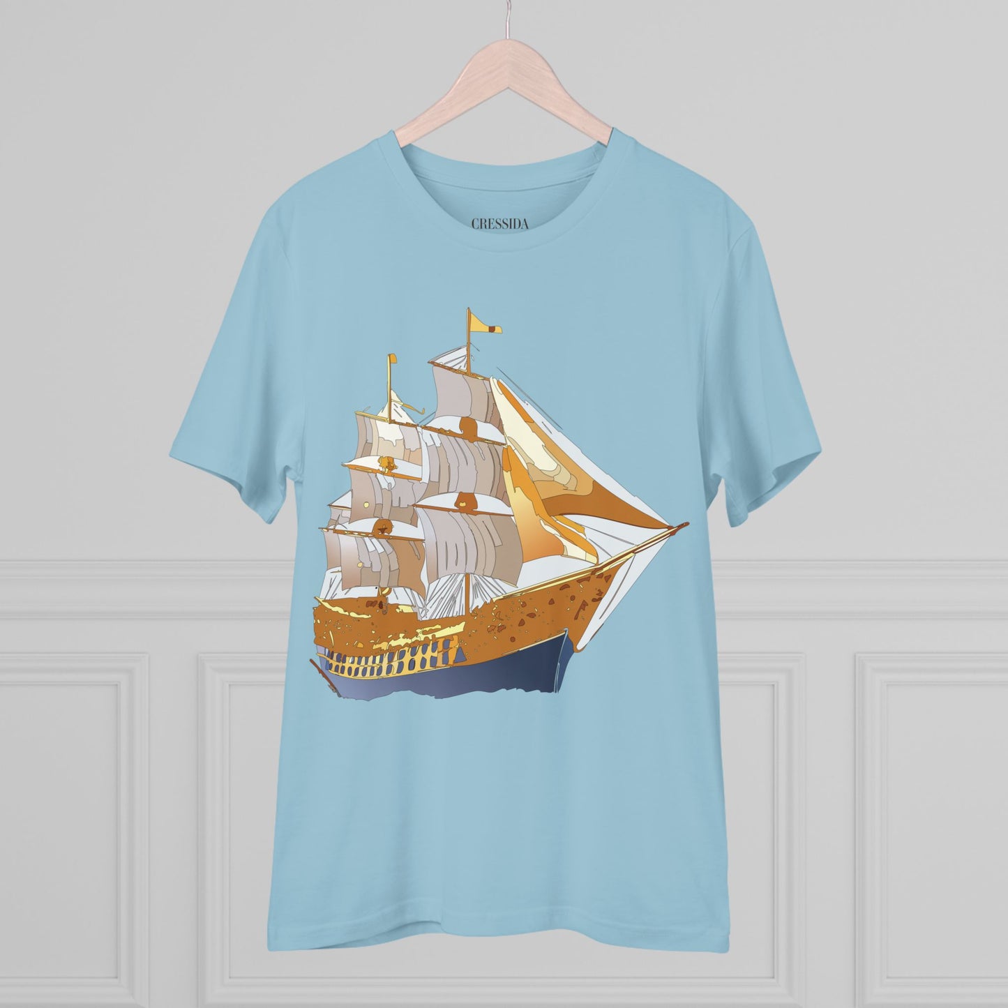 Organic T-shirt with Ship