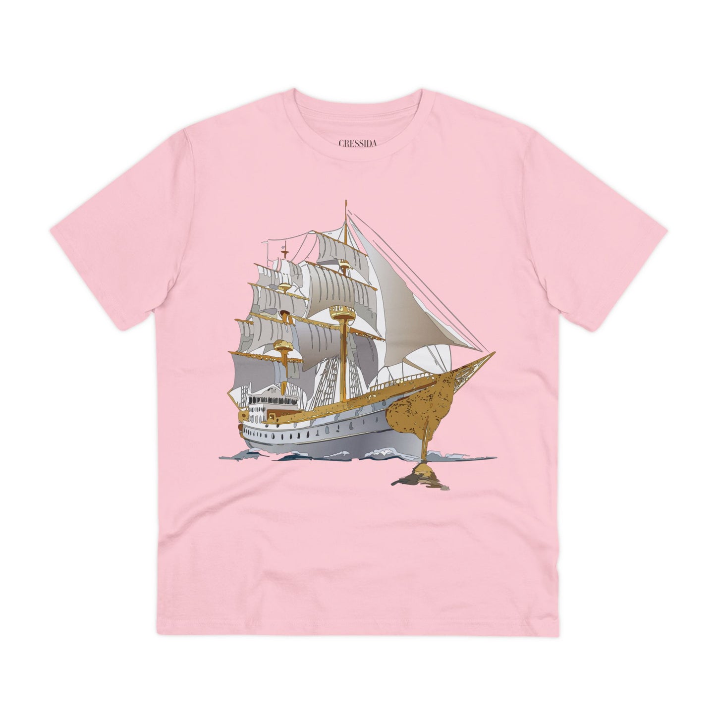 Organic T-shirt with Ship