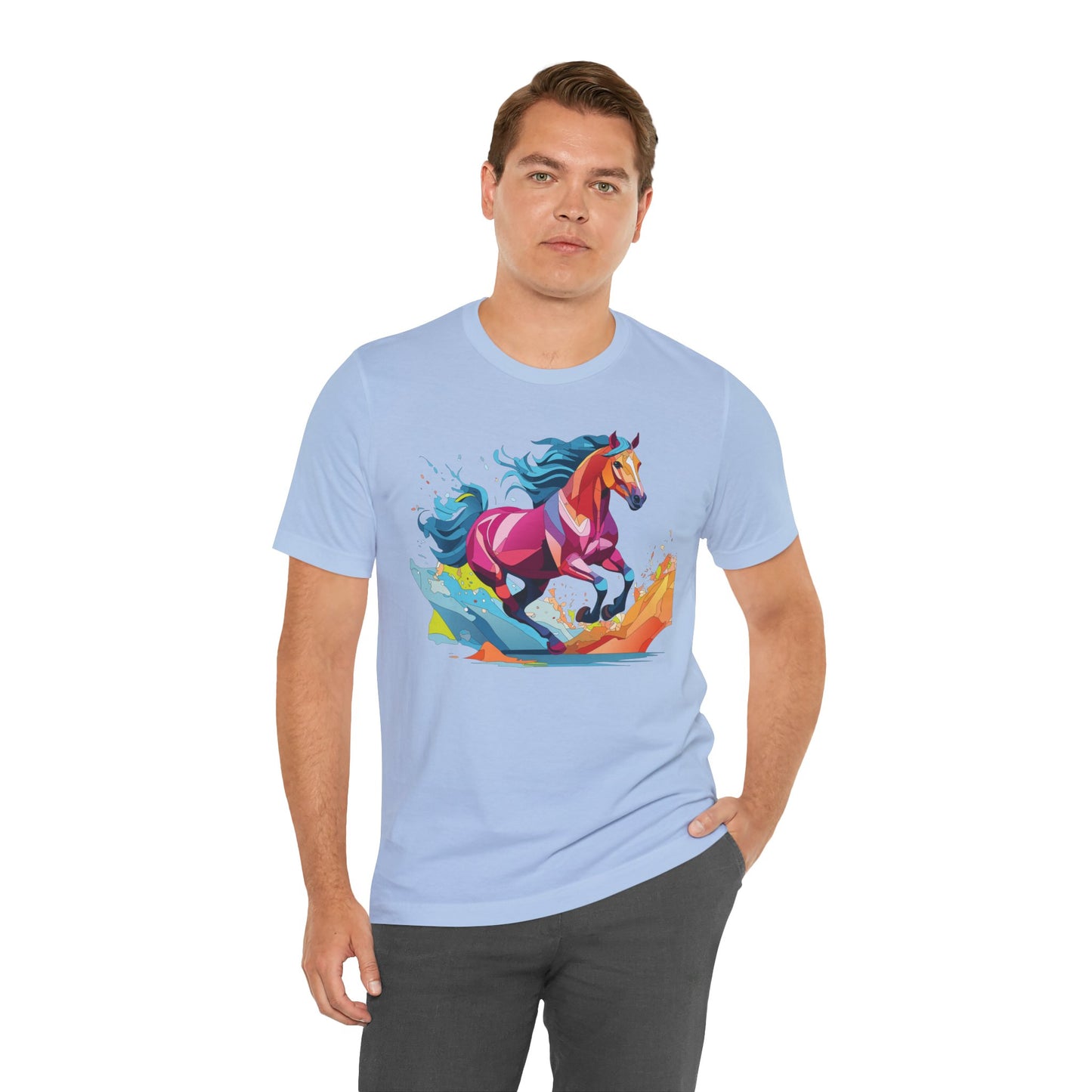 Unisex Animal Shirt, Tee Shirt with Animals, Art Design Tee Shirt, Wild Animals Shirt
