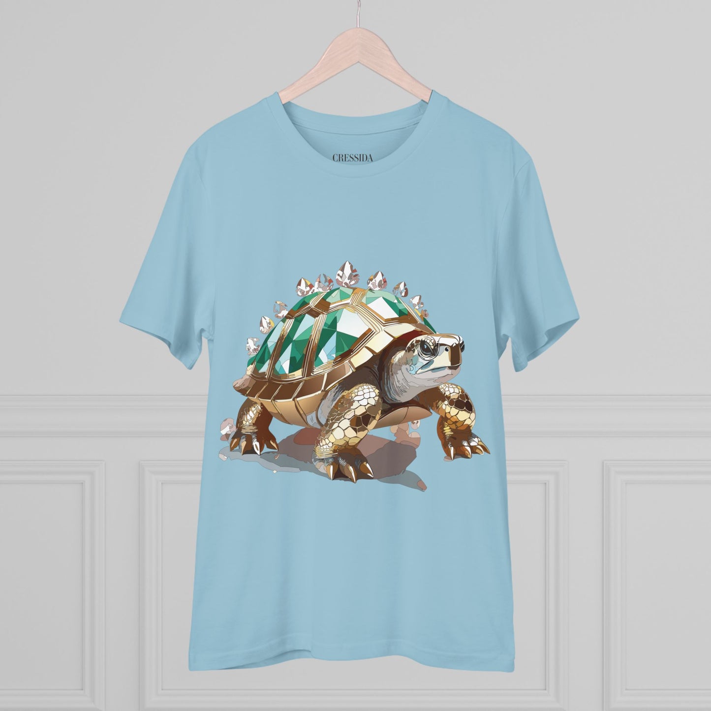 Organic T-shirt with Animals - Turtle