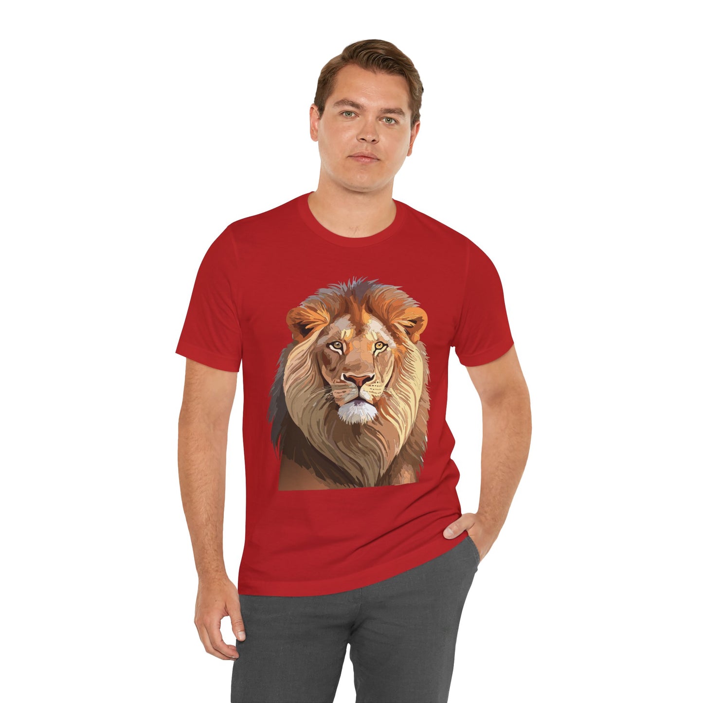 Unisex Animal Shirt, Tee Shirt with Animals, Art Design Tee Shirt, Wild Animals Shirt