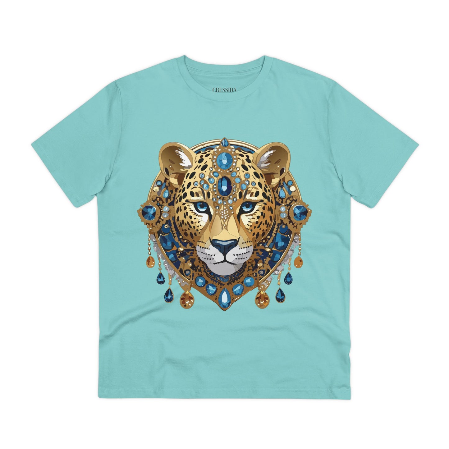 Organic T-shirt with Animals - Cheetah