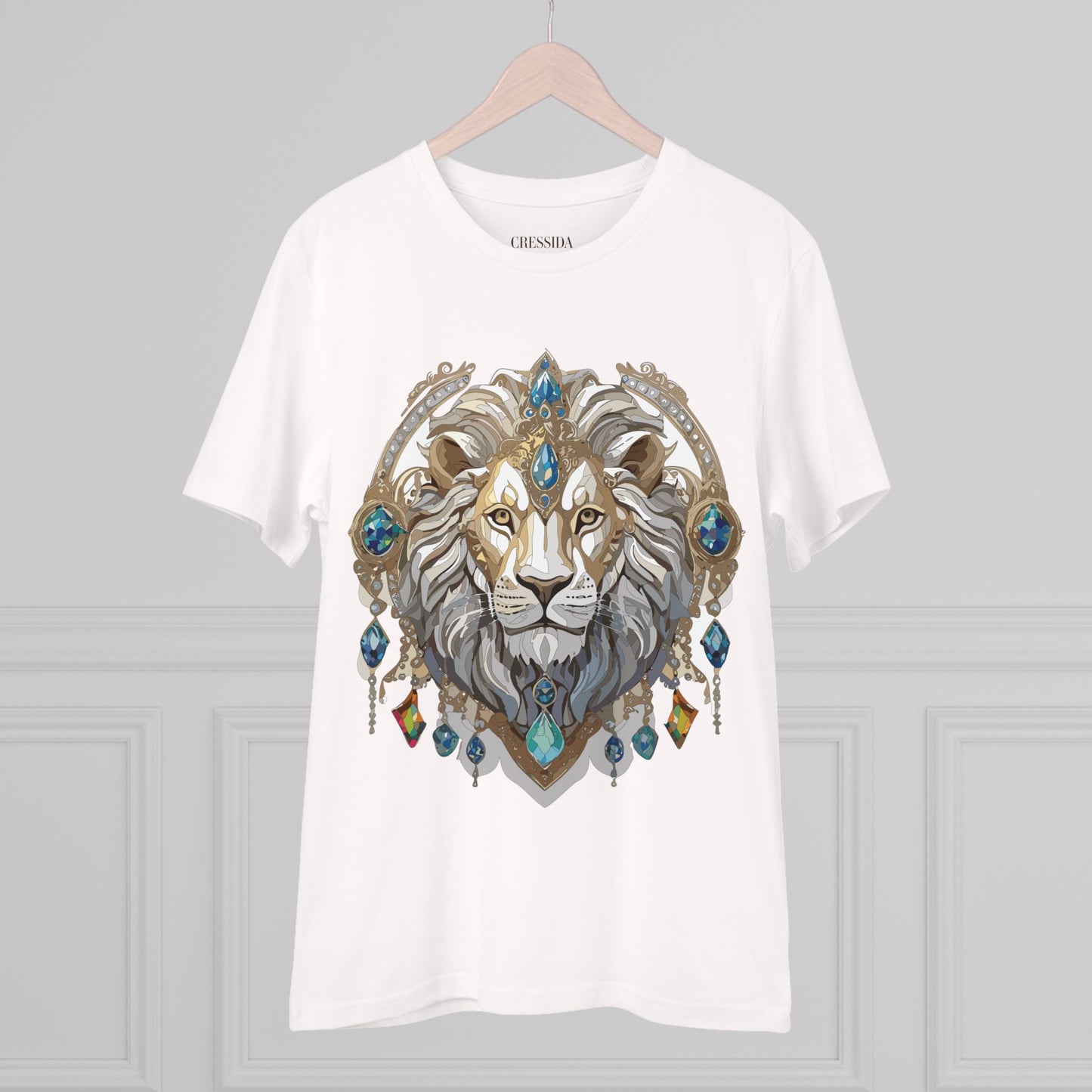 Organic T-shirt with Animals - Lion