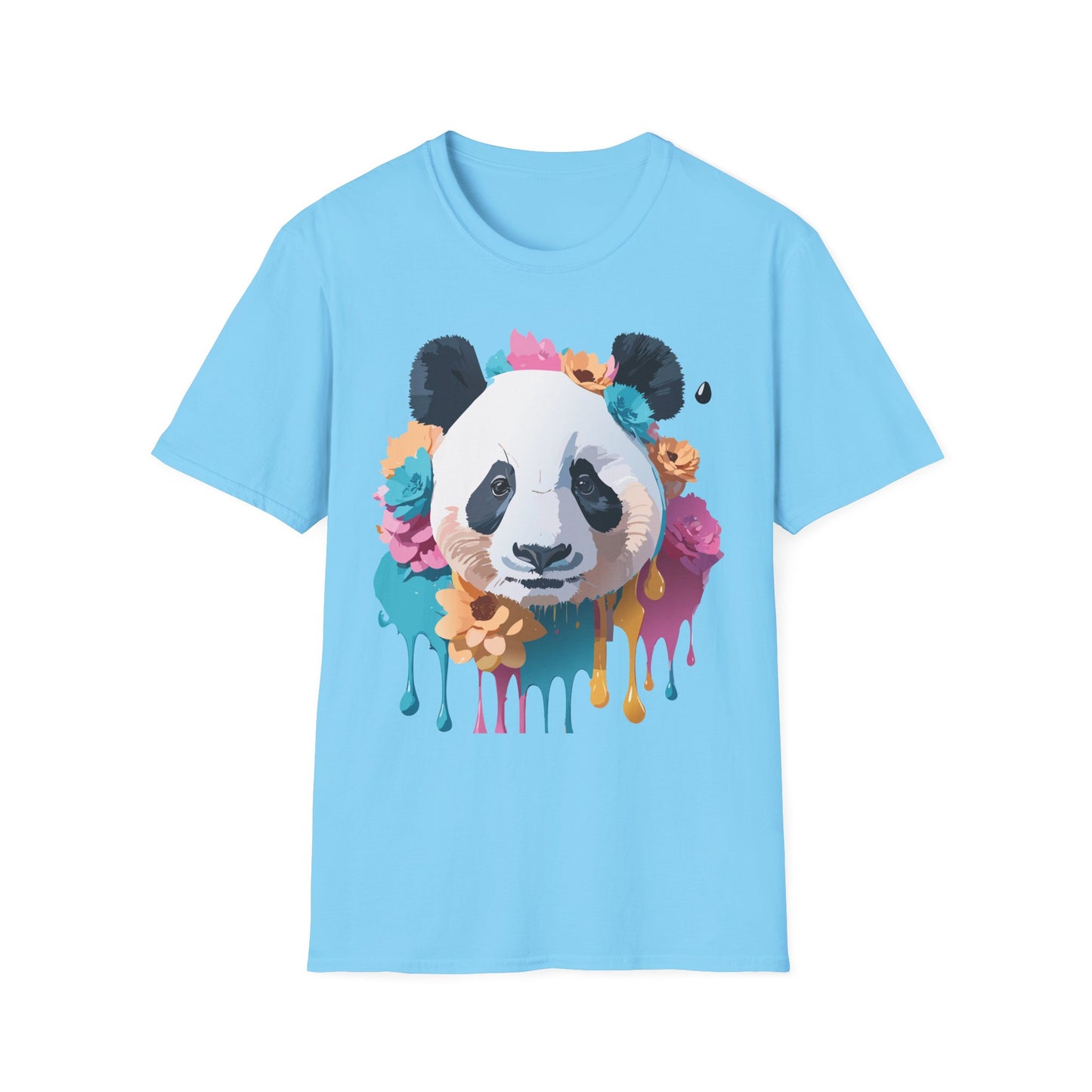Panda Shirt, T Shirt with Panda, Animal Shirt, Tee Shirt with Animals