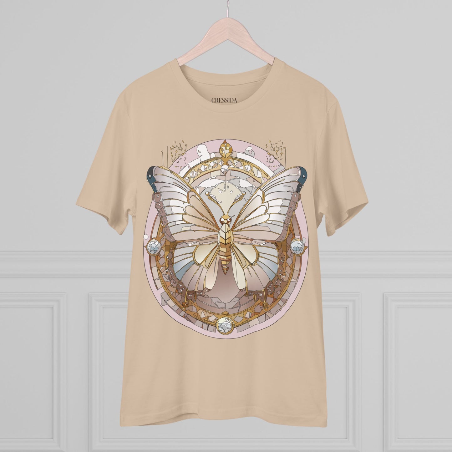 Organic T-shirt with Butterfly